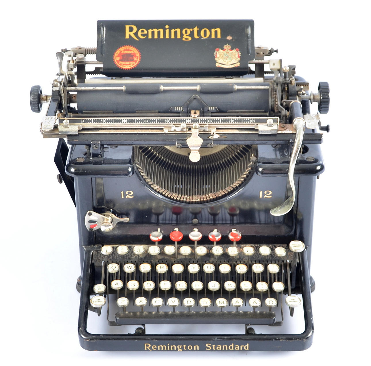 SKRIVMASKIN, Remington standard.