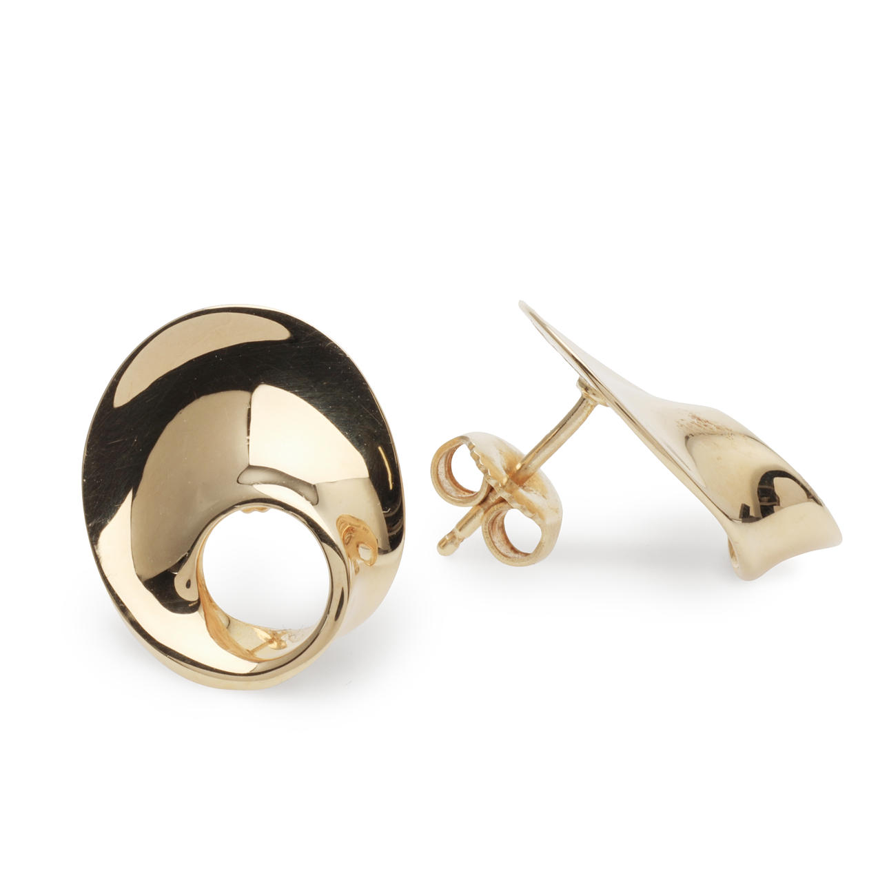 VIVIANNA TORUN BÜLOW-HÜBE. Georg Jensen. A pair of Möbius earrings ...