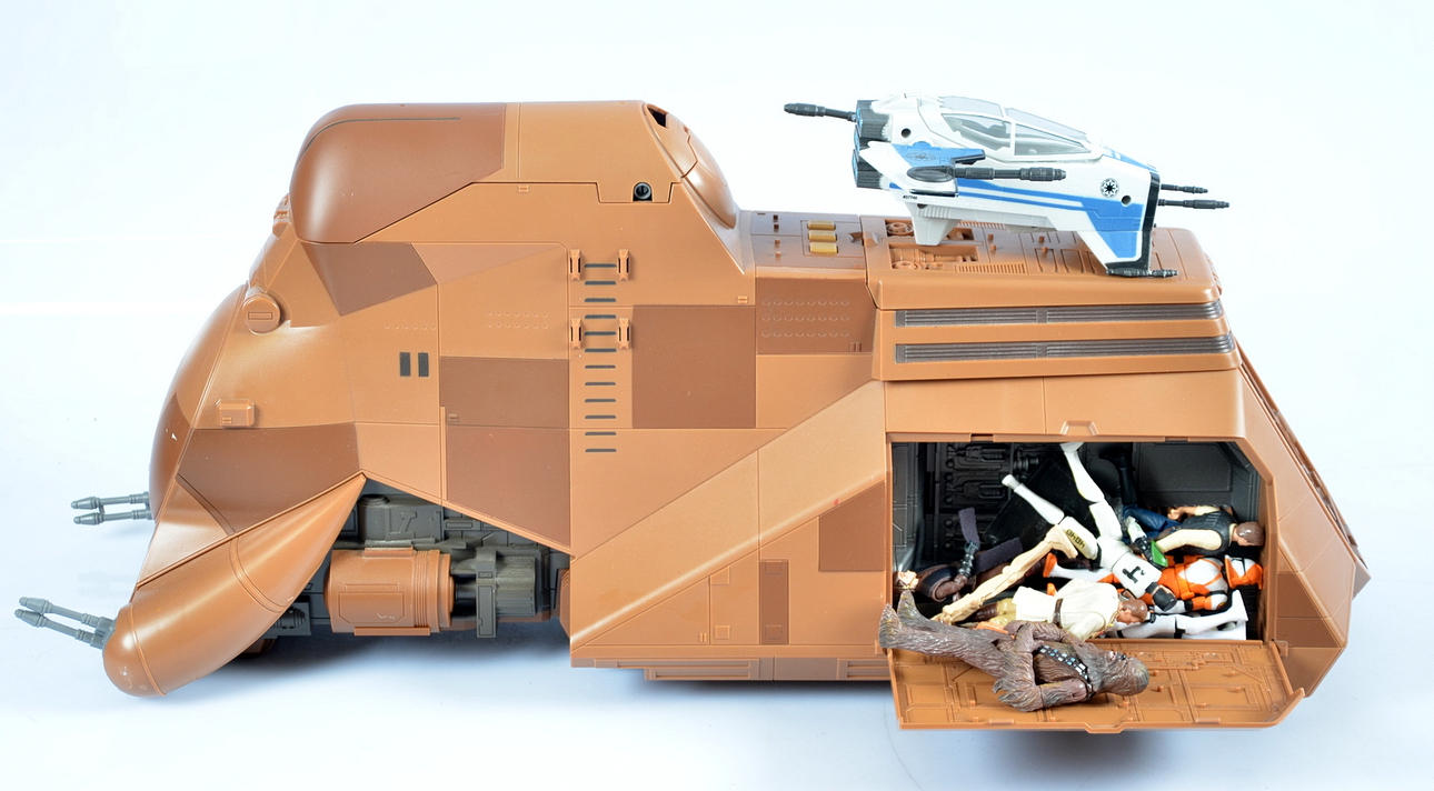 STAR WARS, skepp och figurer.