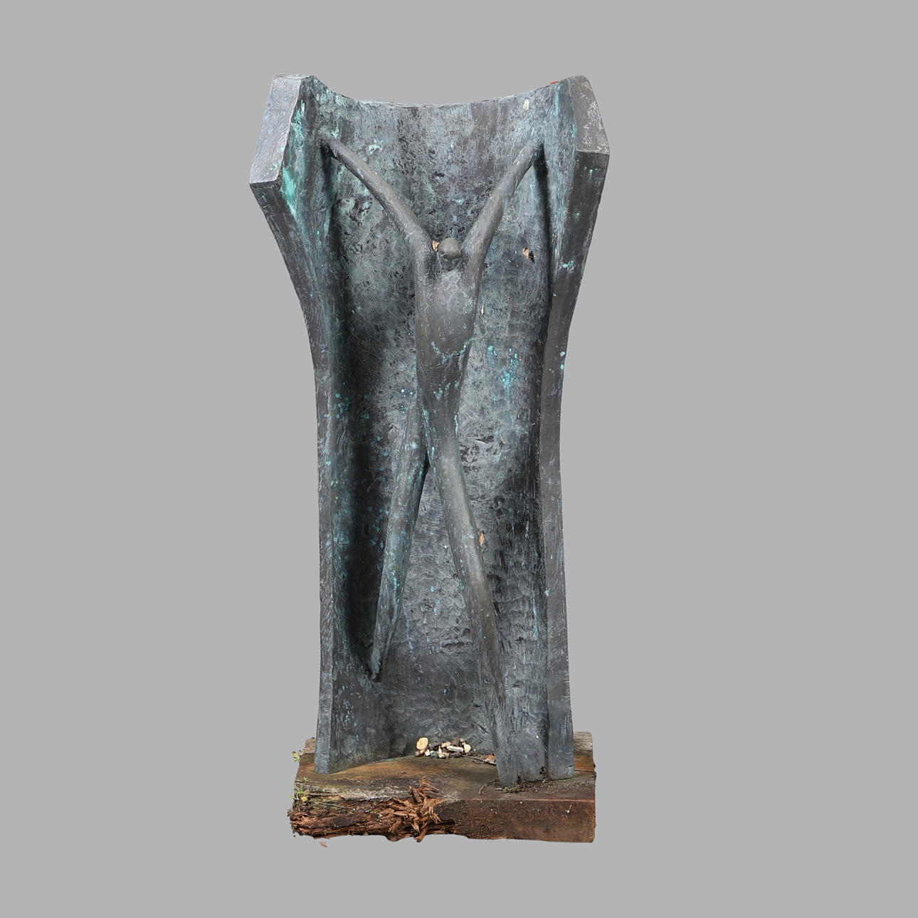 LEE GRANDJEAN. BRONZE SCULPTURE 'THE SOURCE'.