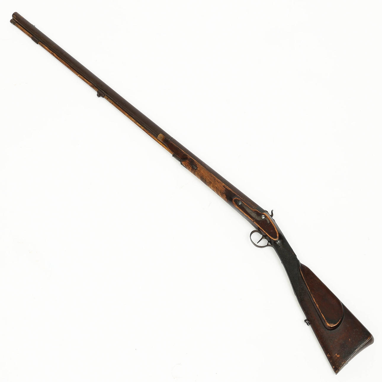 A SLAG LOCK RIFLE, signed J E Ryman, 19th century. Weapons & Militaria ...