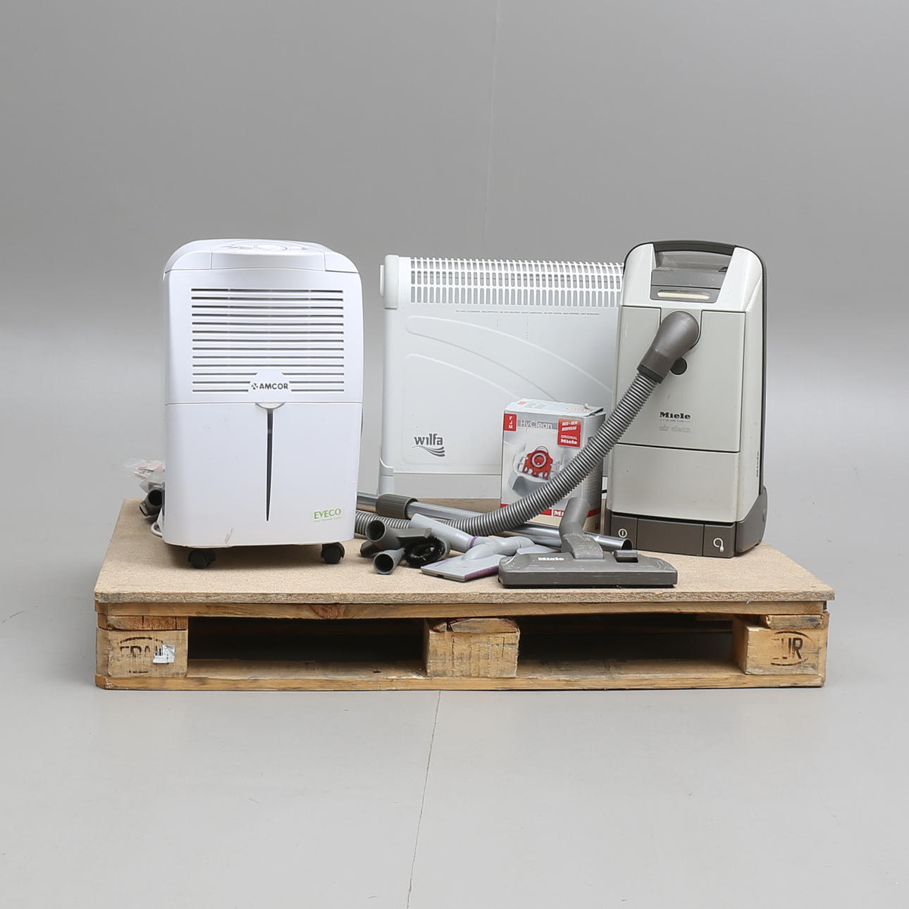 DAMMSUGARE, AVFUKTARE m.m.