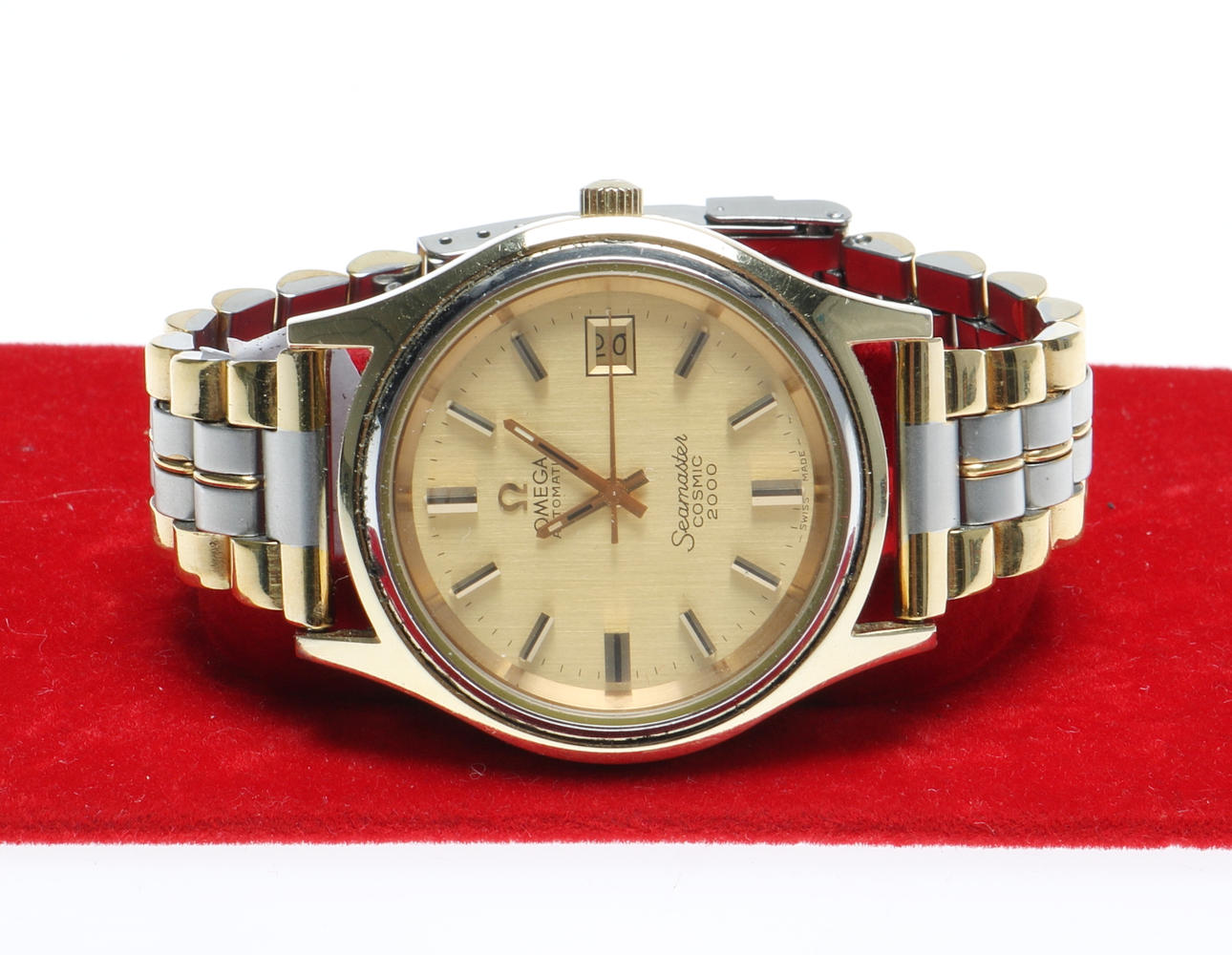 ARMBANDSUR automatic, OMEGA Seamaster Cosmic 2000, tidigt 1970-tal.