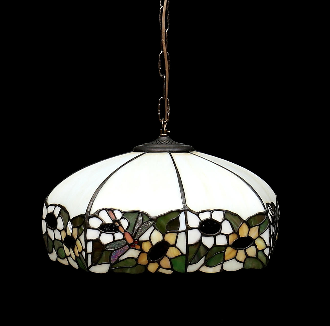 TAKLAMPA, Tiffanystil, Nostalgia Design, 1900-talets andra hälft.