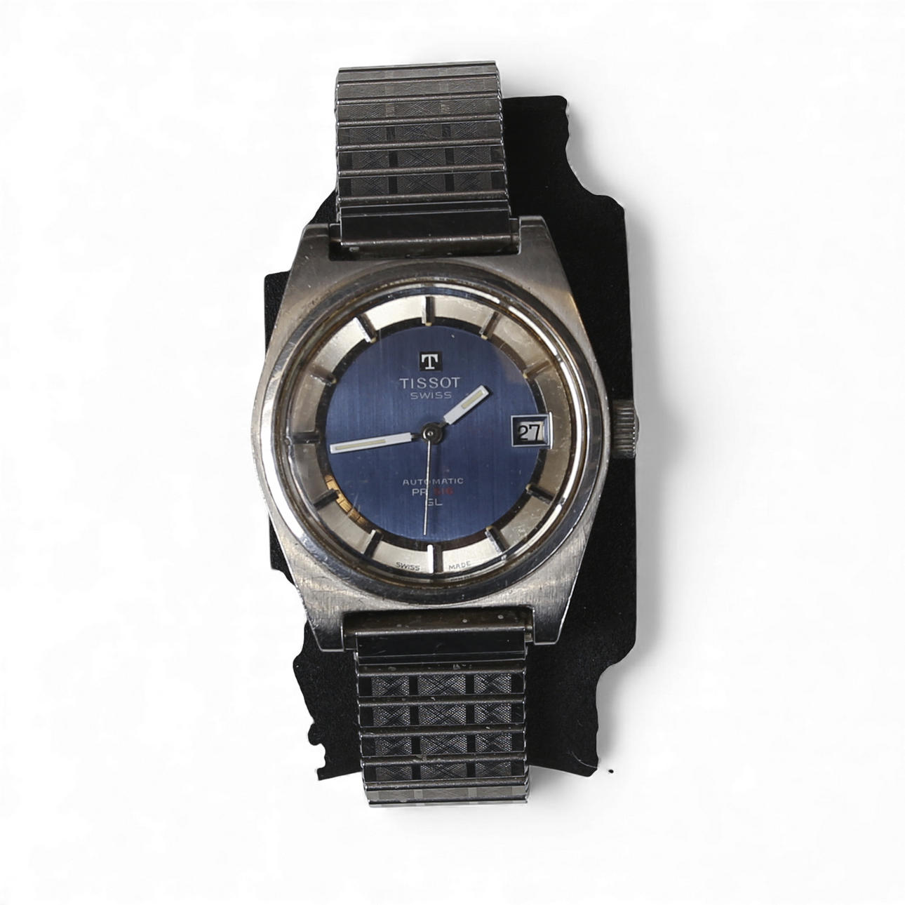 TISSOT, steel, automatic, date, PR 516 1960/-70s.