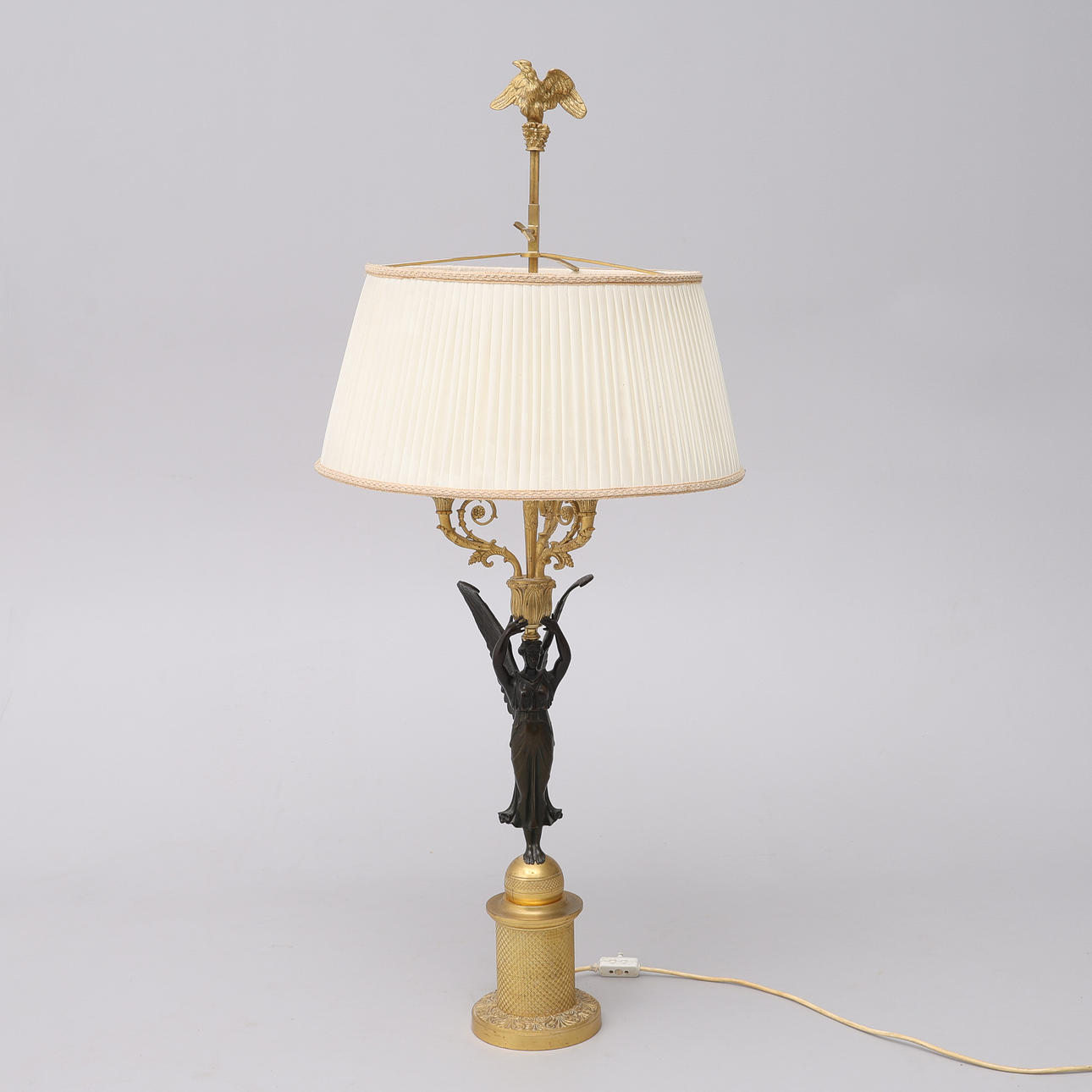 LAMPE BOUILLOTTE, EMPIRESTIL.