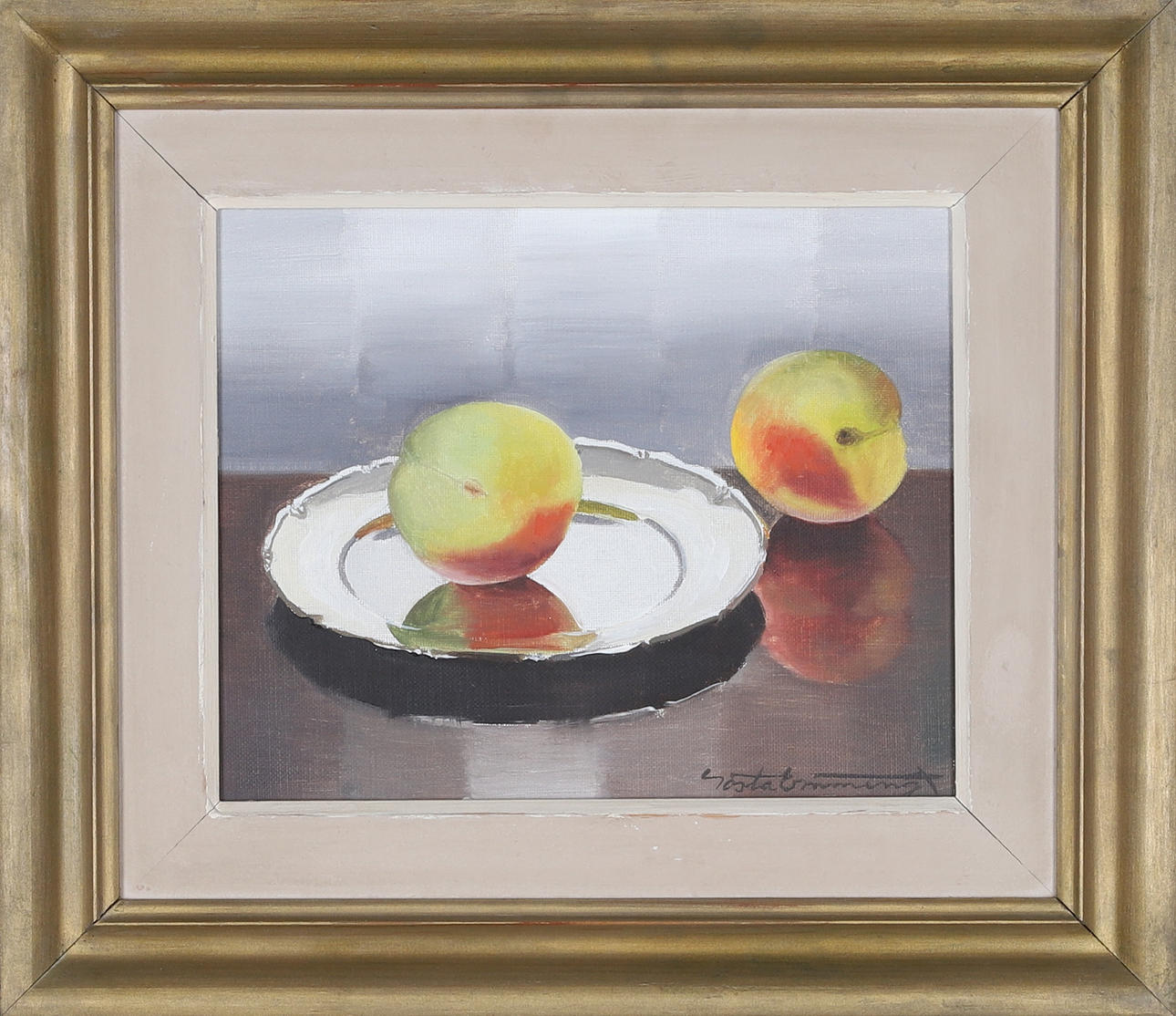 GÖSTA EMMING. oil on canvas signed.