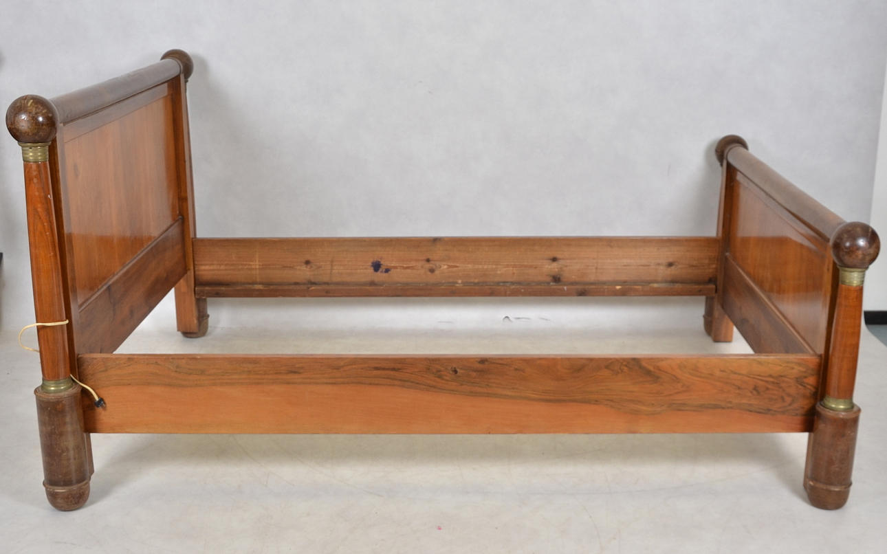 SÄNG, Frankrike, empir, mahogny.