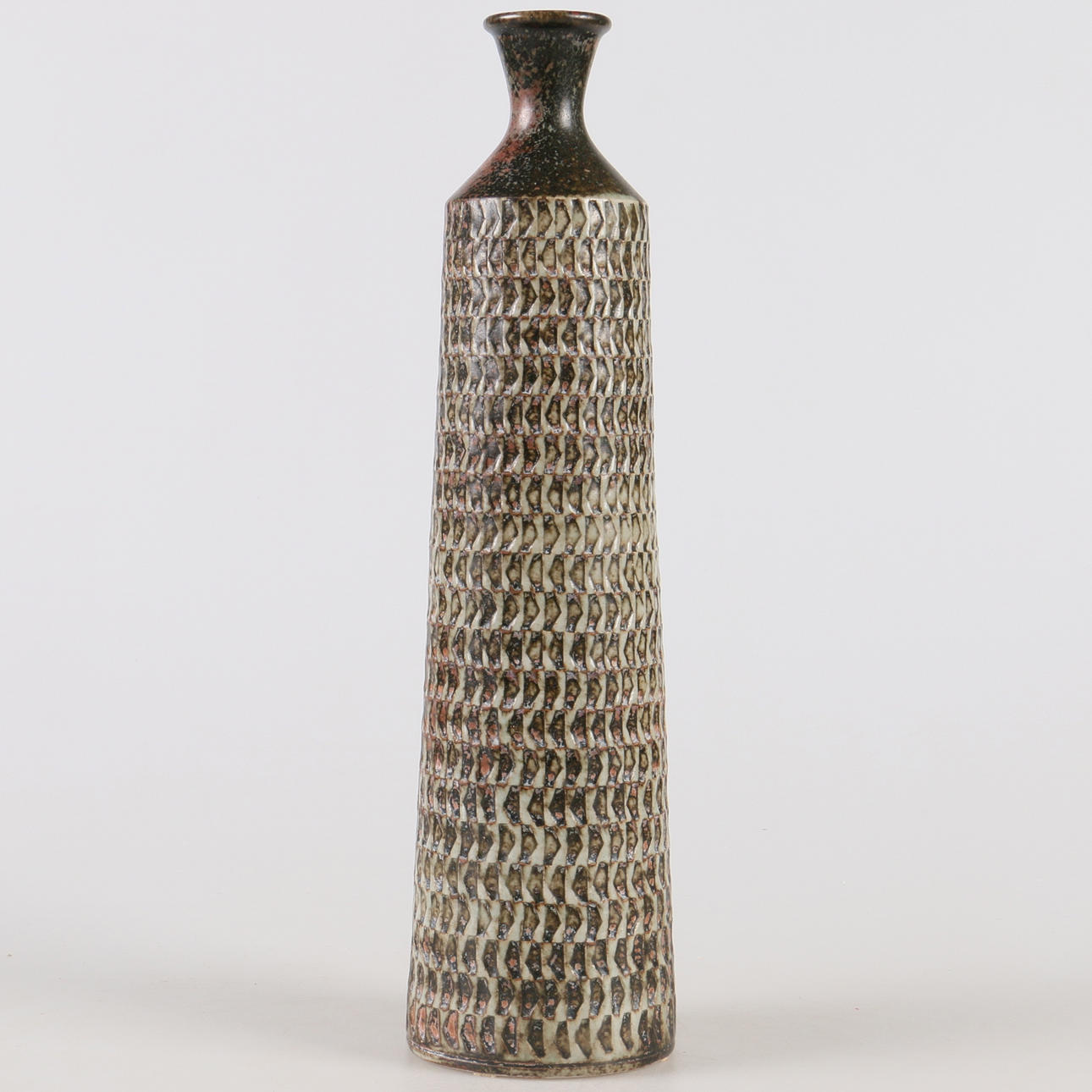 STIG LINDBERG. Vas, stengods, Gustavsbergs studio, 1964, signerad.