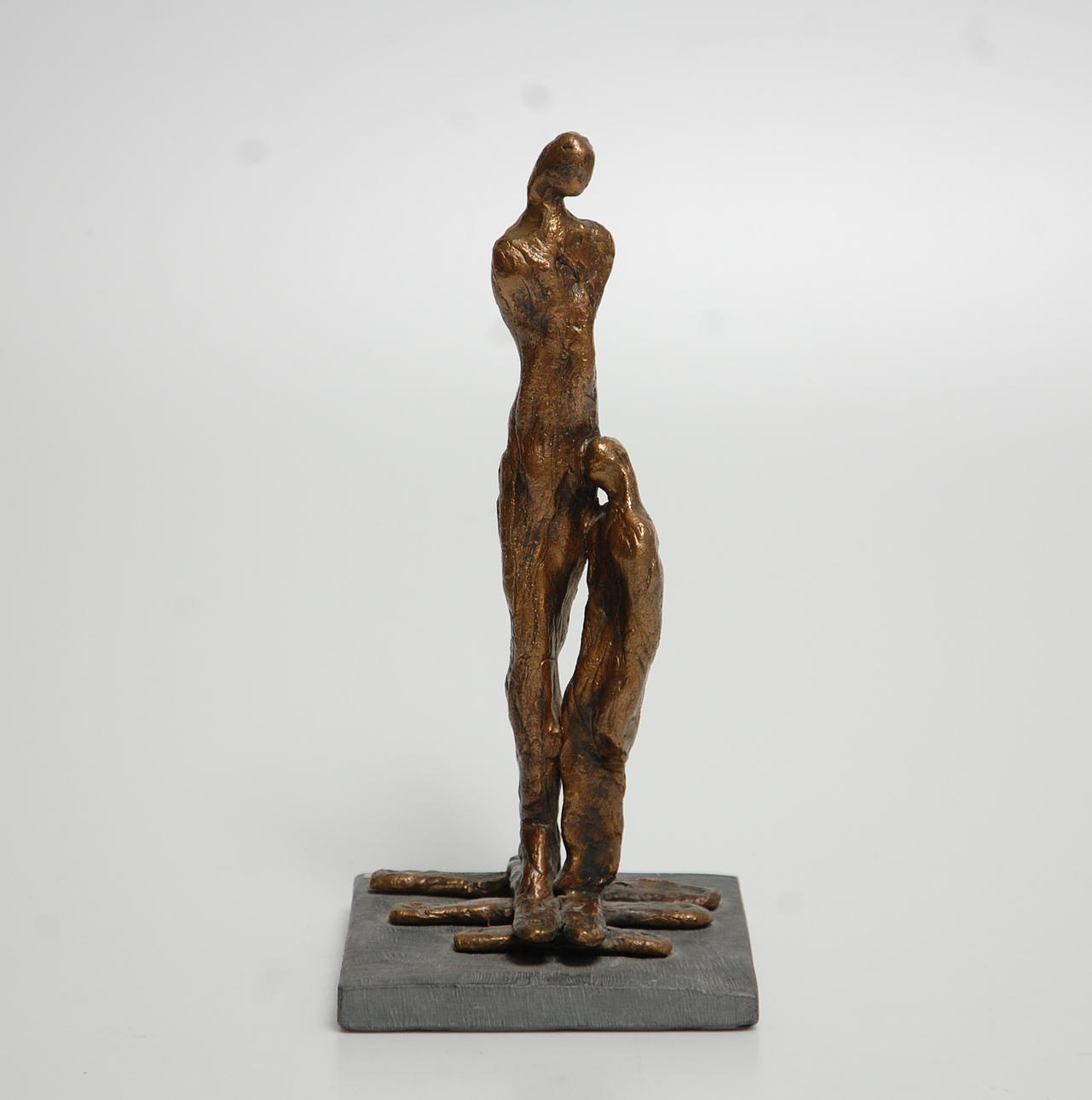 SUSANNE KIRSÅ. skulptur, brons, signerad.