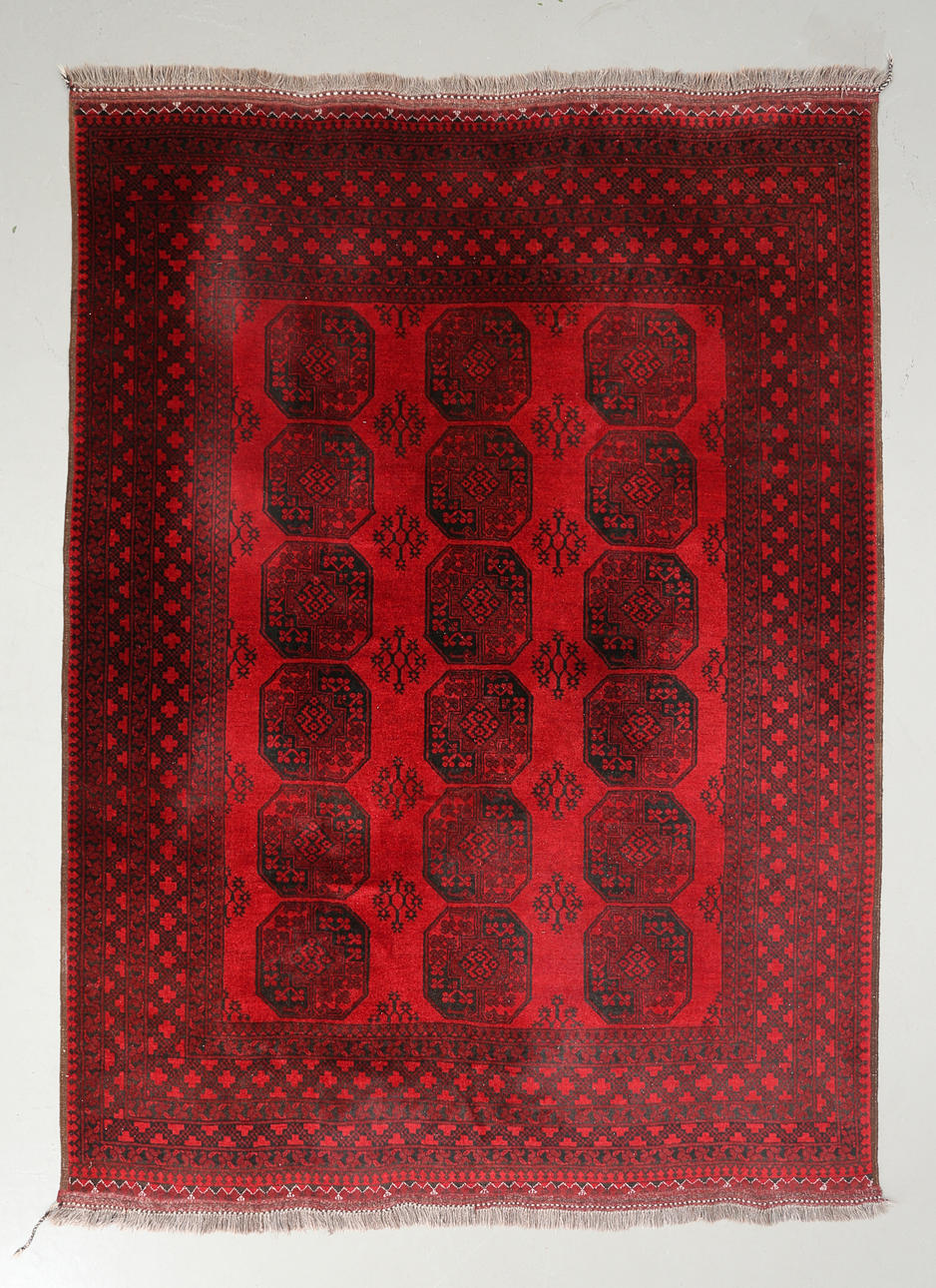 MATTA "Afghan", mått 294x210 cm.