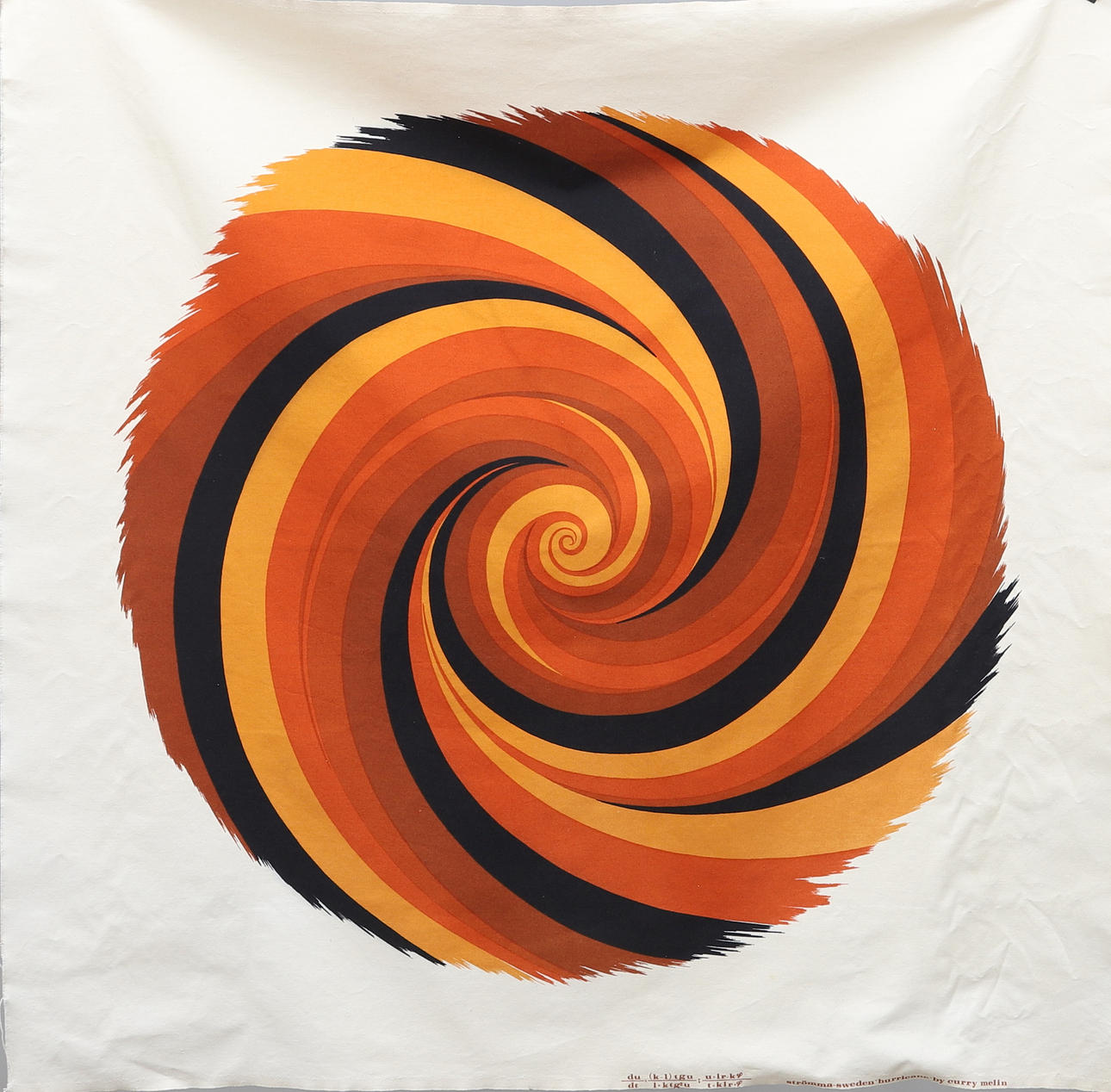 Strömma Sweden Hurricane by Curry Melin CURRY MELIN. Textil/Väggbonad, 