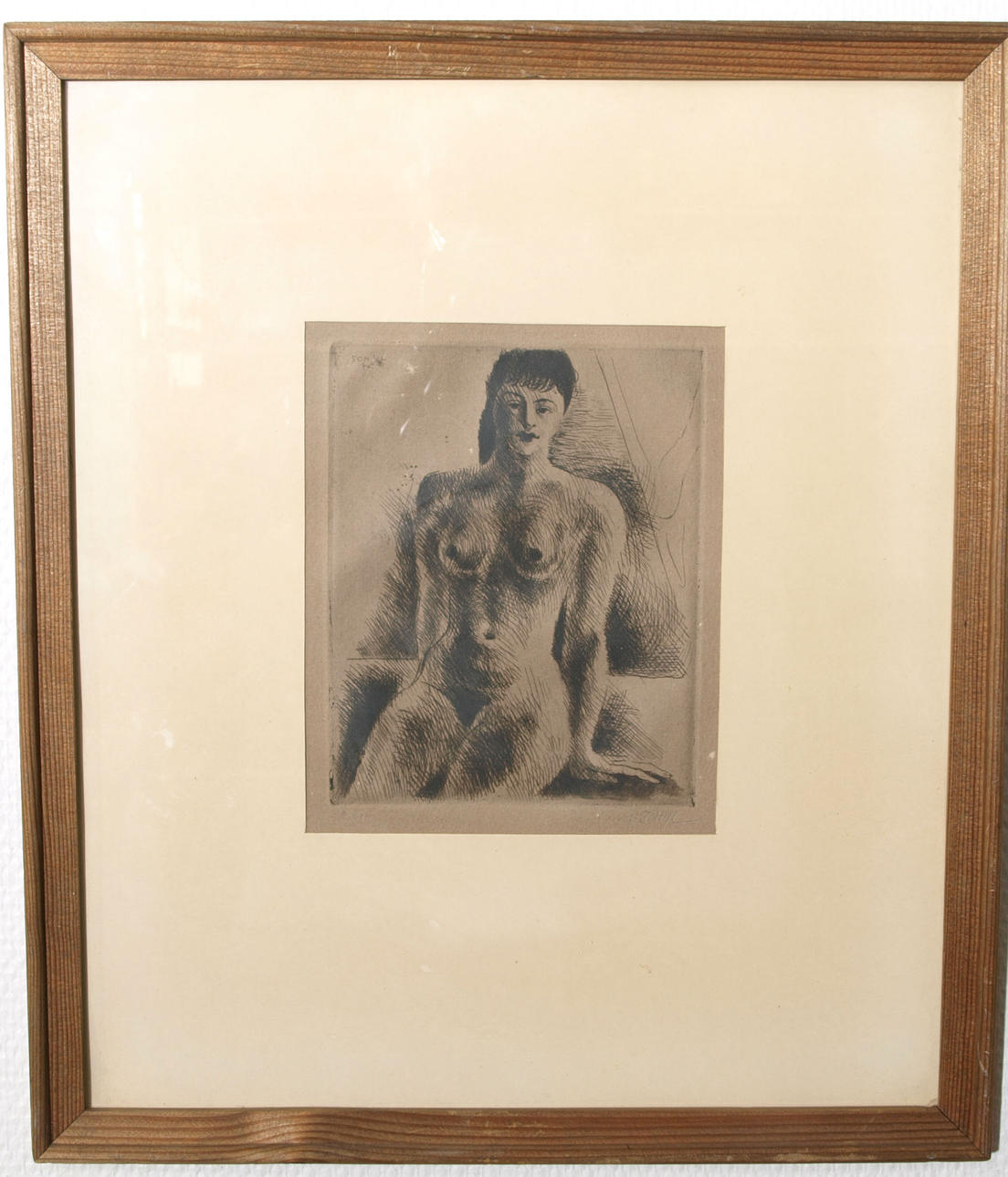 JULES SCHYL. Etsning, numrerad 2/14, signerad J Schyl.