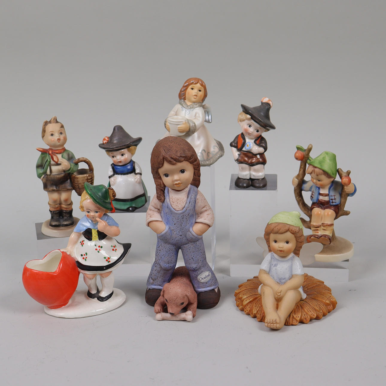 FIGURINES, Goebel mm, 8 pcs.