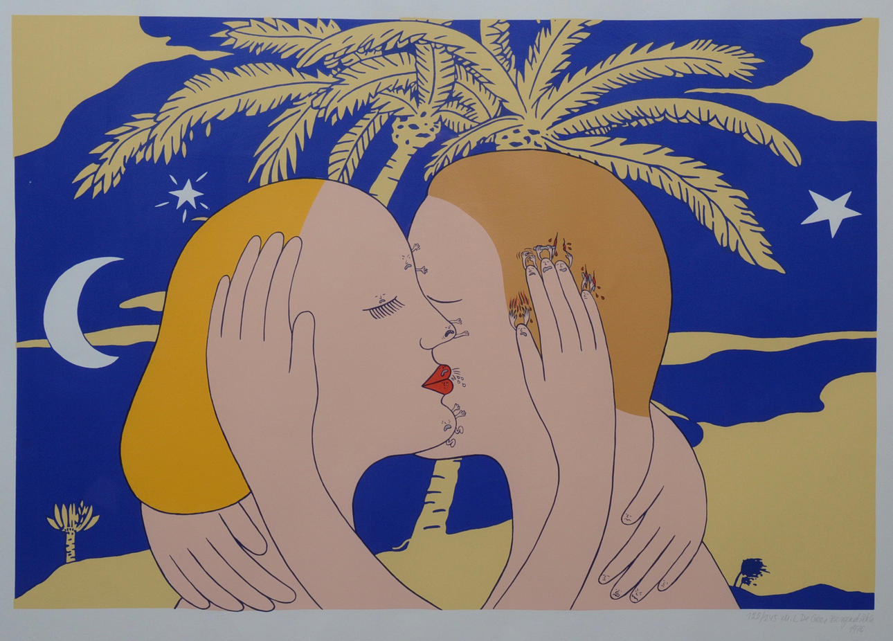 MARIE LOUISE EKMAN. LITOGRAFI, staden.