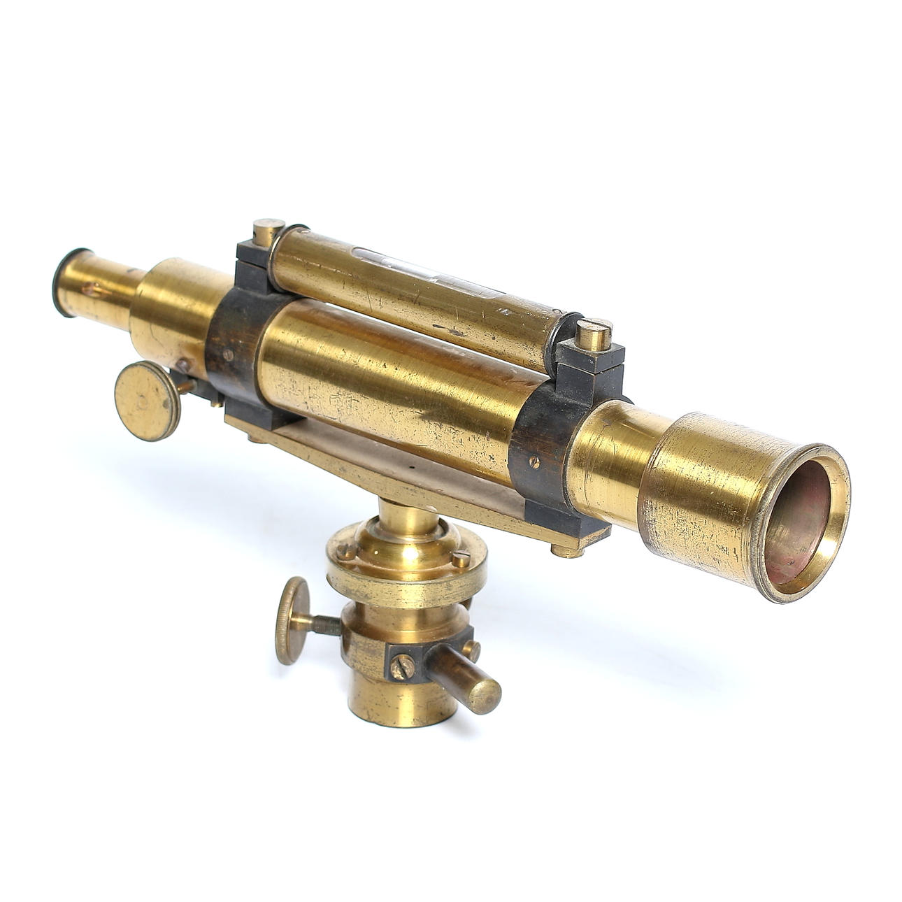 AVVÄGNINGSINSTRUMENT, mässing, för lantmäteri, F. J. Berg, Stockholm, 1900-talets första del.