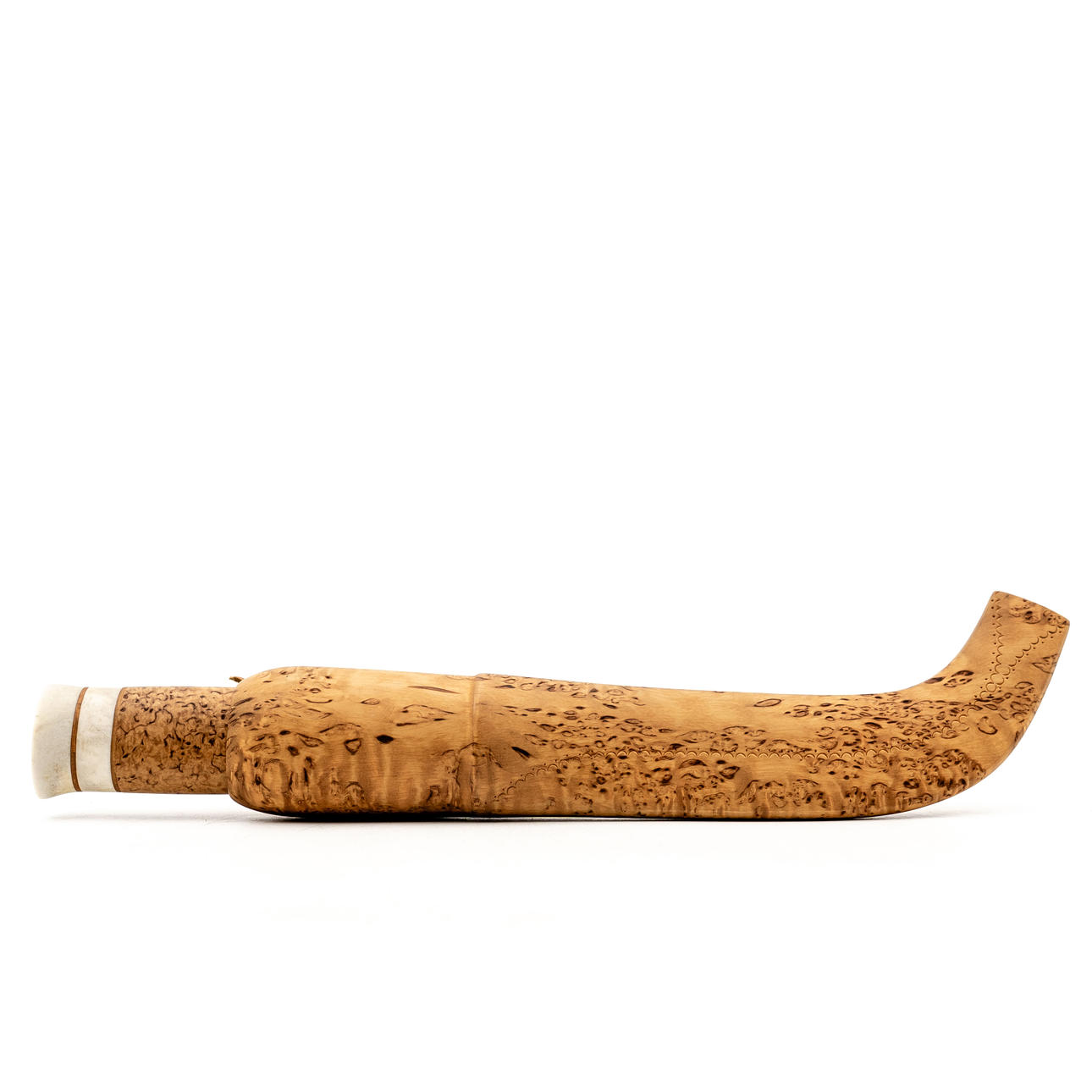 PAUL SUND. kniv, sameslöjd, masurbjörk, 1900-tal. Etnografika - Samisk ...