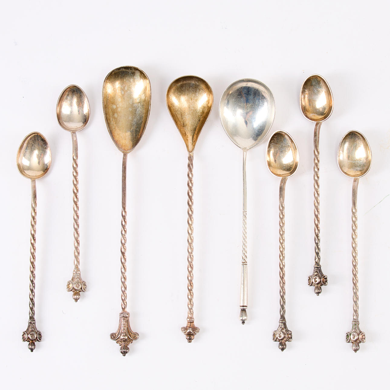 TEASPOONS, 8 pieces.