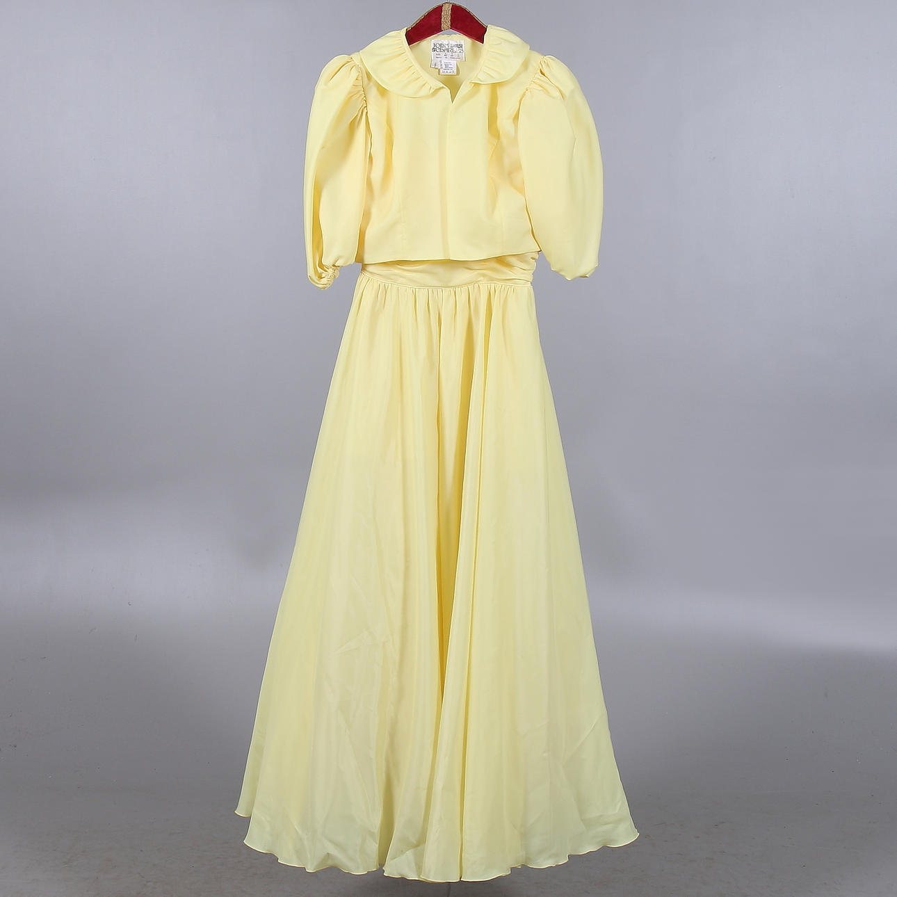 BALKLÄNNING, JACKA, polyester, John Charles, England, 1900-talets andra hälft. Strl ca 44.