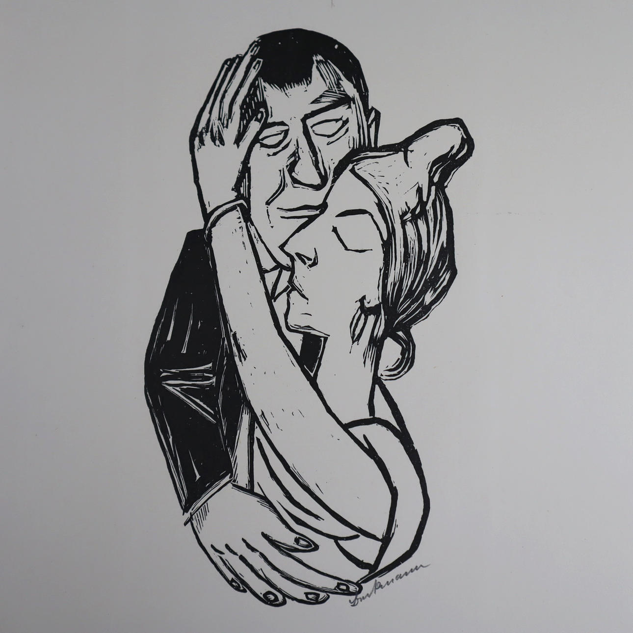 “SECOND GANYMED FOLDER” (SIGNED GRAPHICS BY MESECK, BECKMANN, CAMPENDOCK, KLEINSCHMIDT, SEEWALD, UNOLD AND OTHERS).