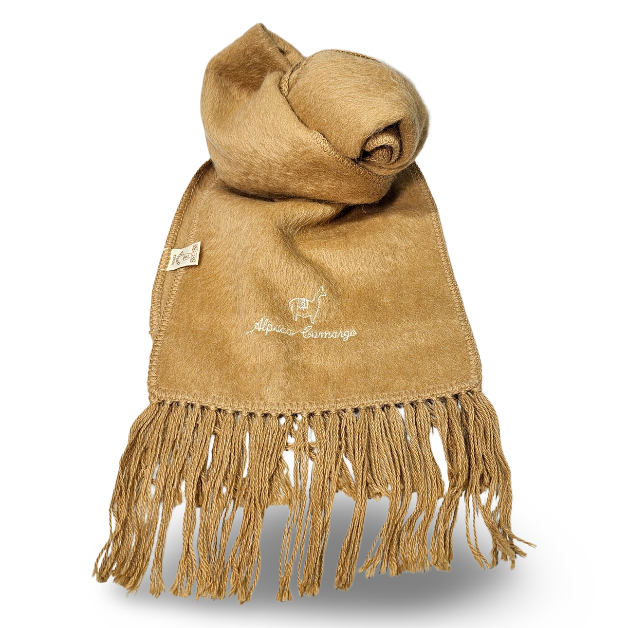 Bufanda en alpaca peruana.