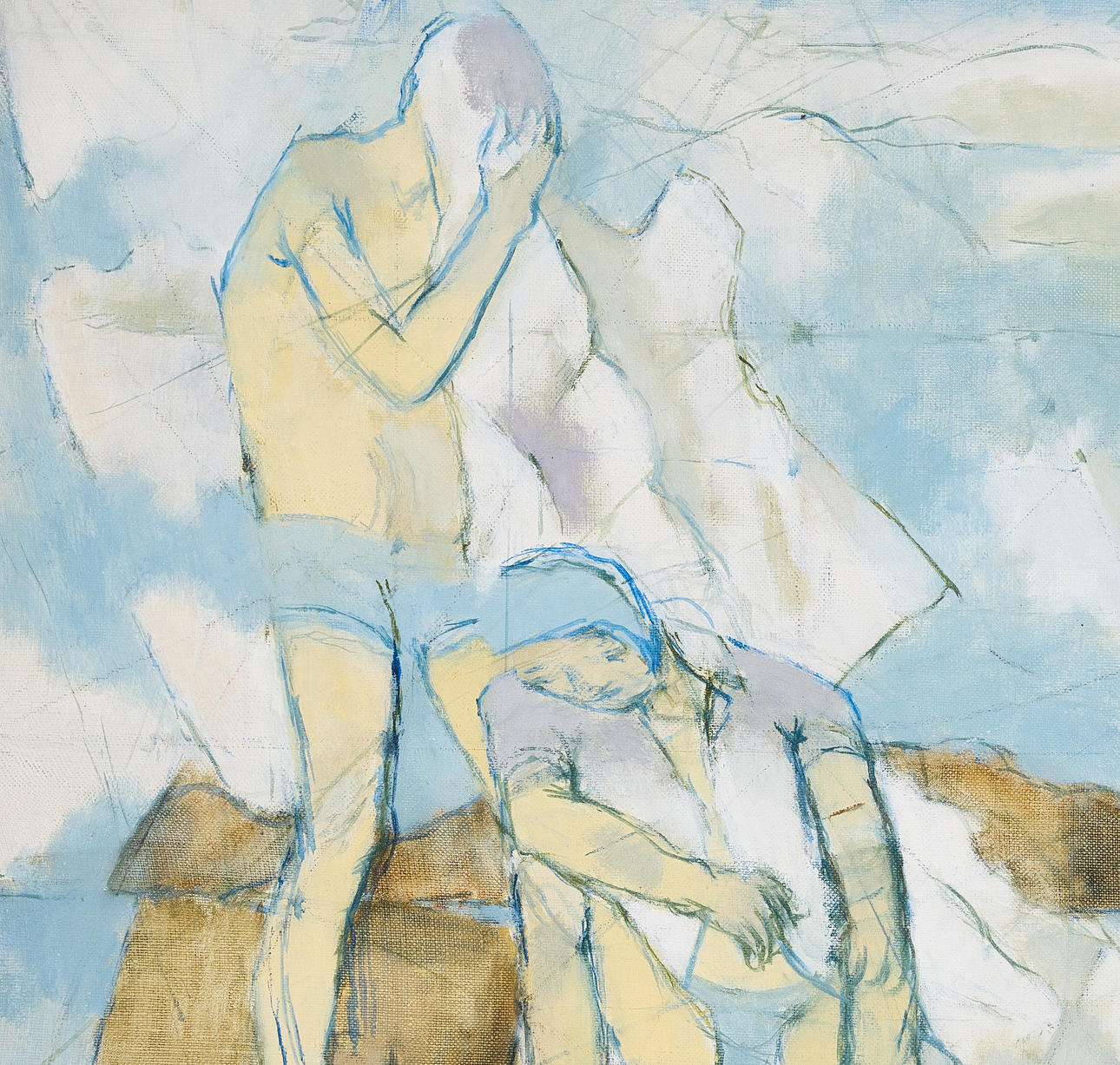 RAGNAR SANDBERG. “Boys on a Pier”.