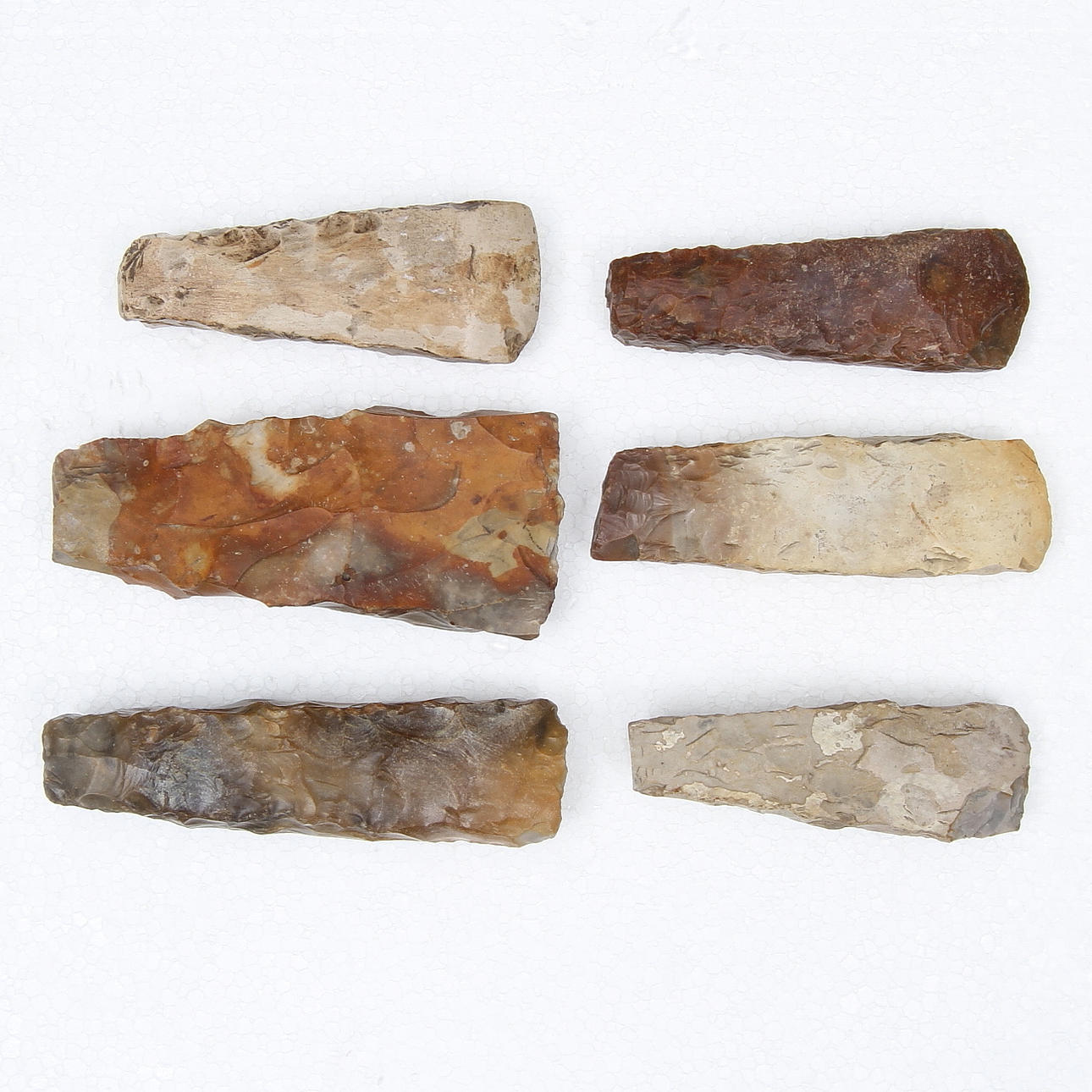 FLINTYXOR, 6 st, Mellanneolitisk tid.