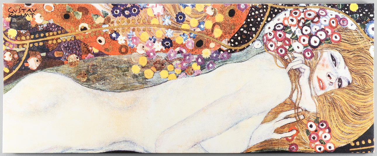 LIENZO Ikea según Gustav Klimt.