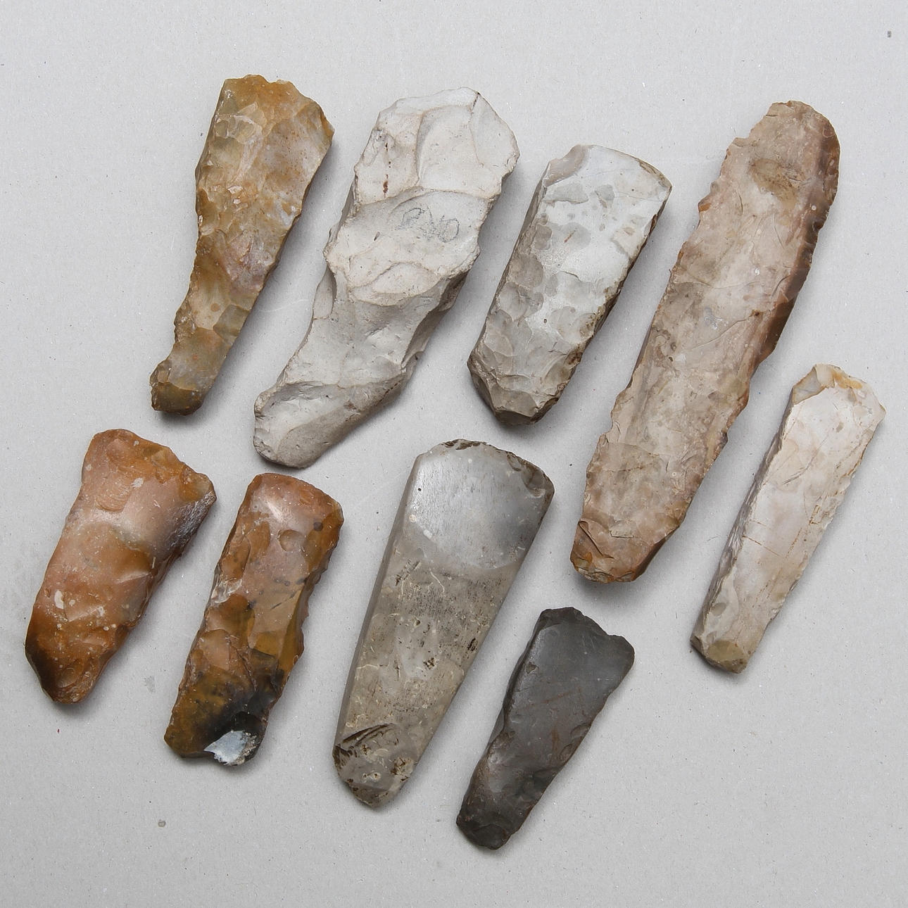 STENÅLDERFÖREMÅL, 9 st.