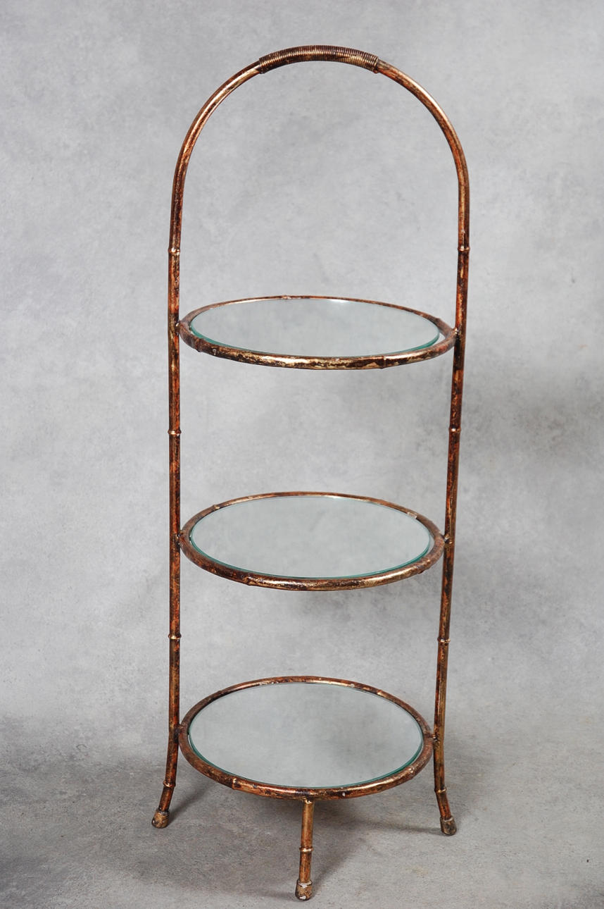 CAKESTAND, med speglar 1900 tal.