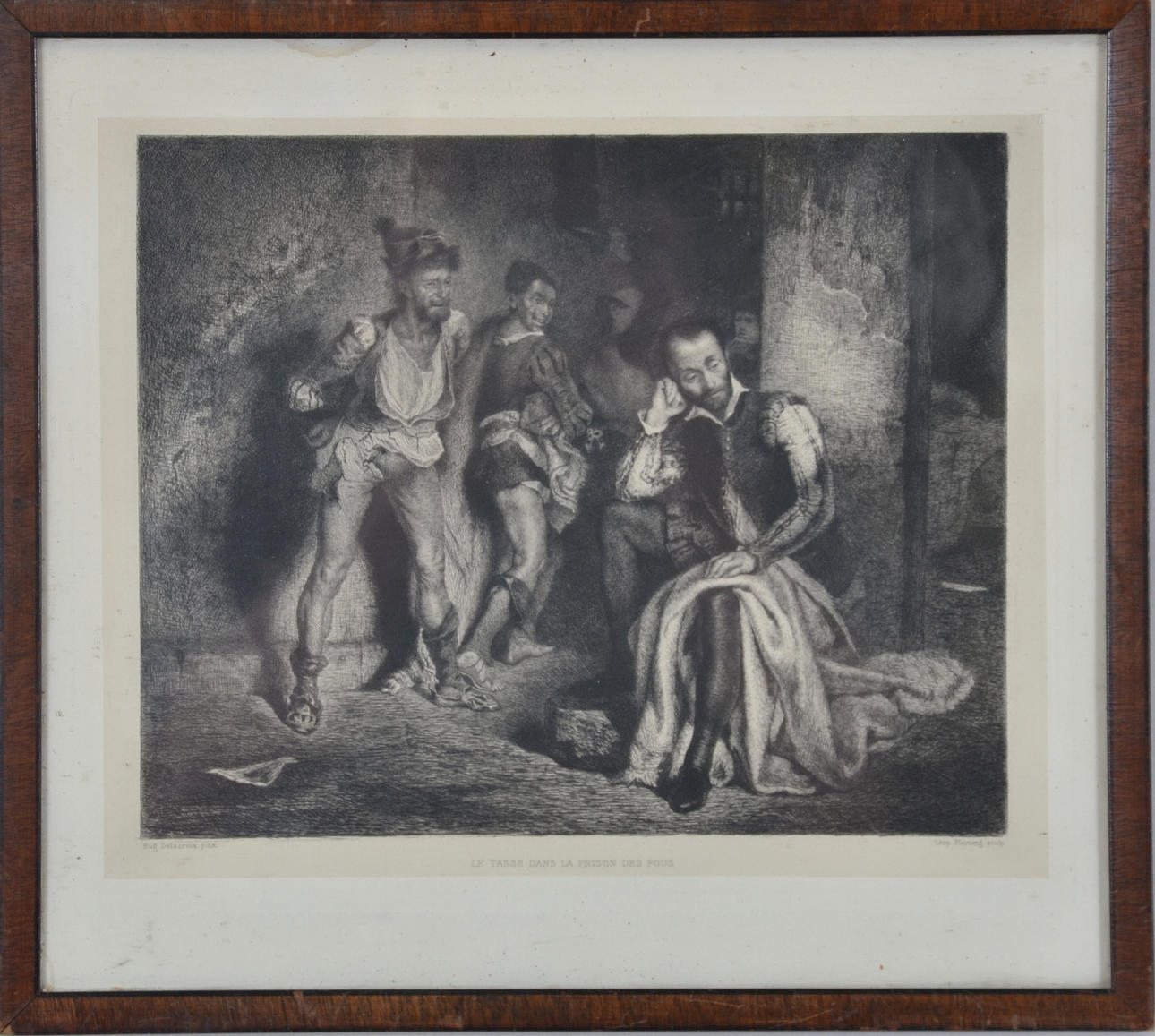 EUGÈNE DELACROIX. ETSNING.