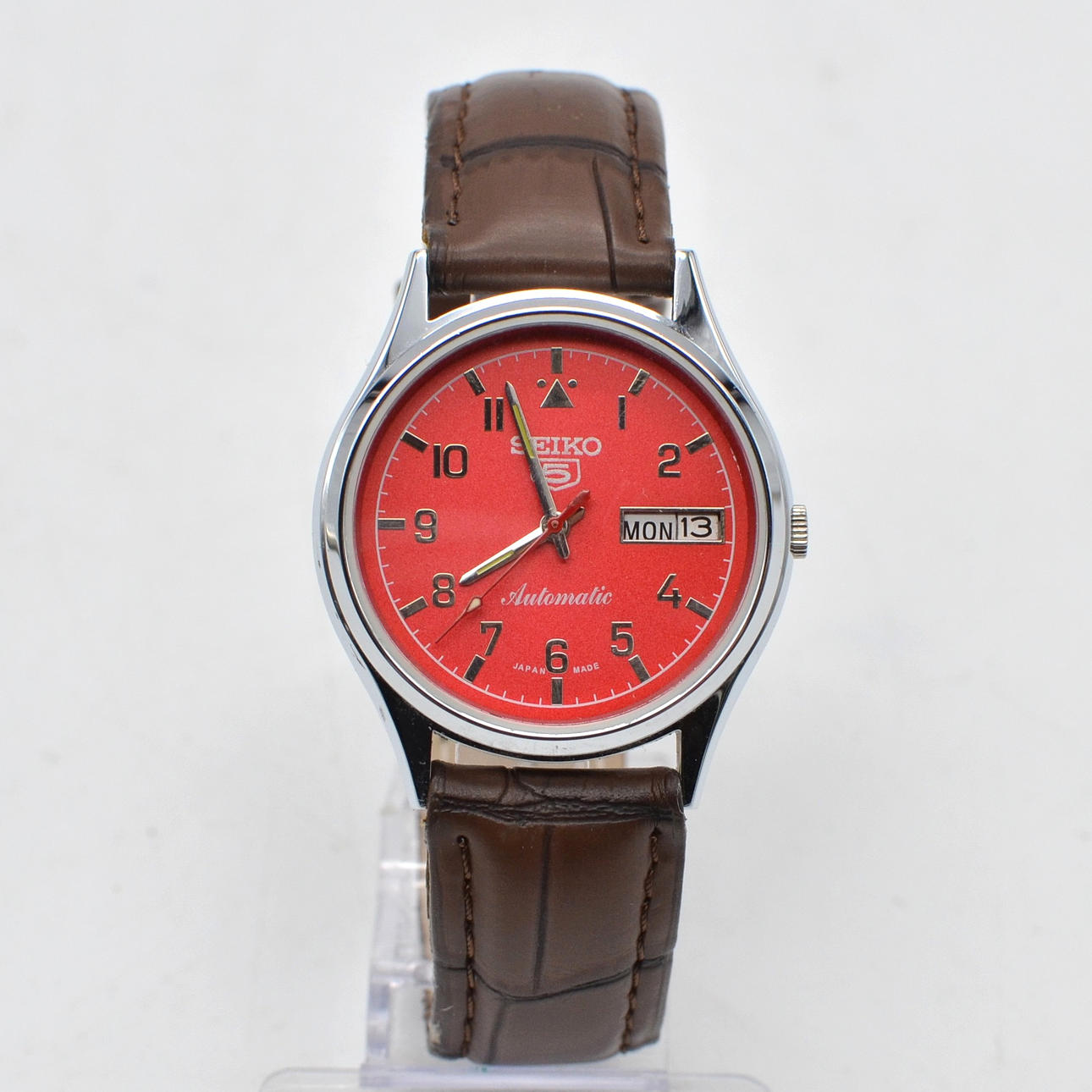 SEIKO, 5, AUTOMATIC, WRISTWATCH, STAINLESS STEEL CASE, DAYDATE