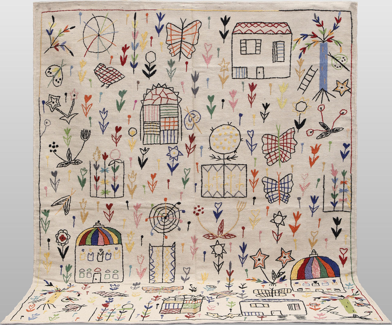 MATTA, "Kelim", 239 x 182 cm.