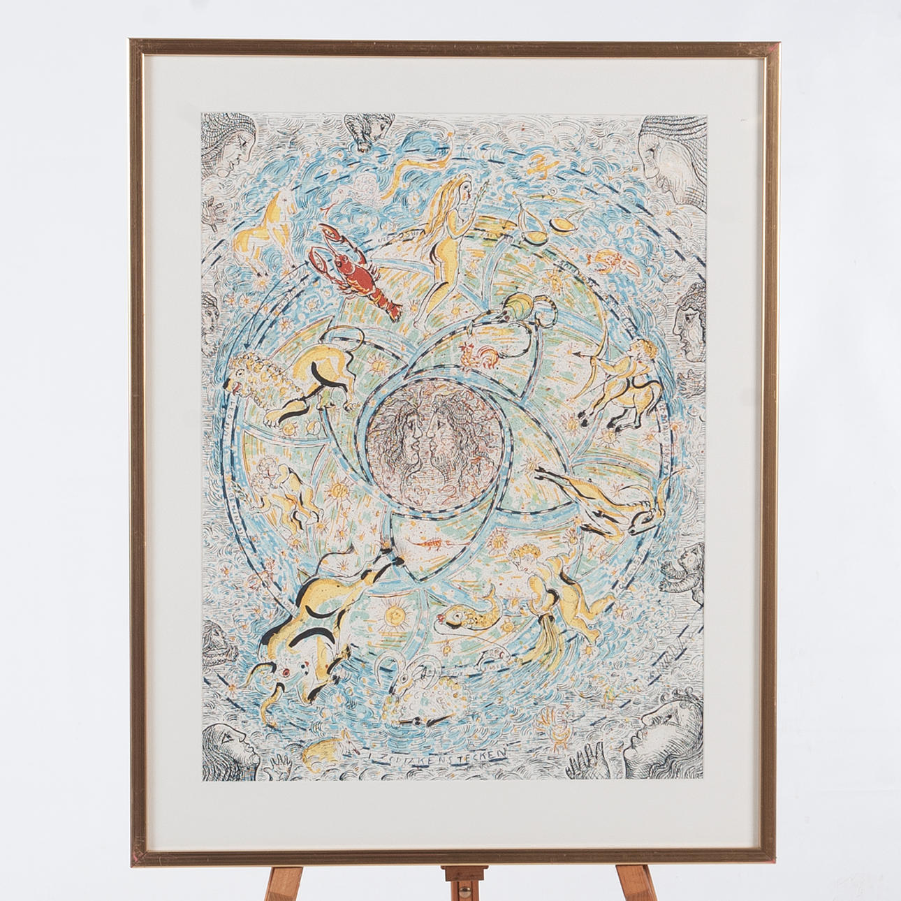 WALTER BENGTSSON. Lithograph, signed.
