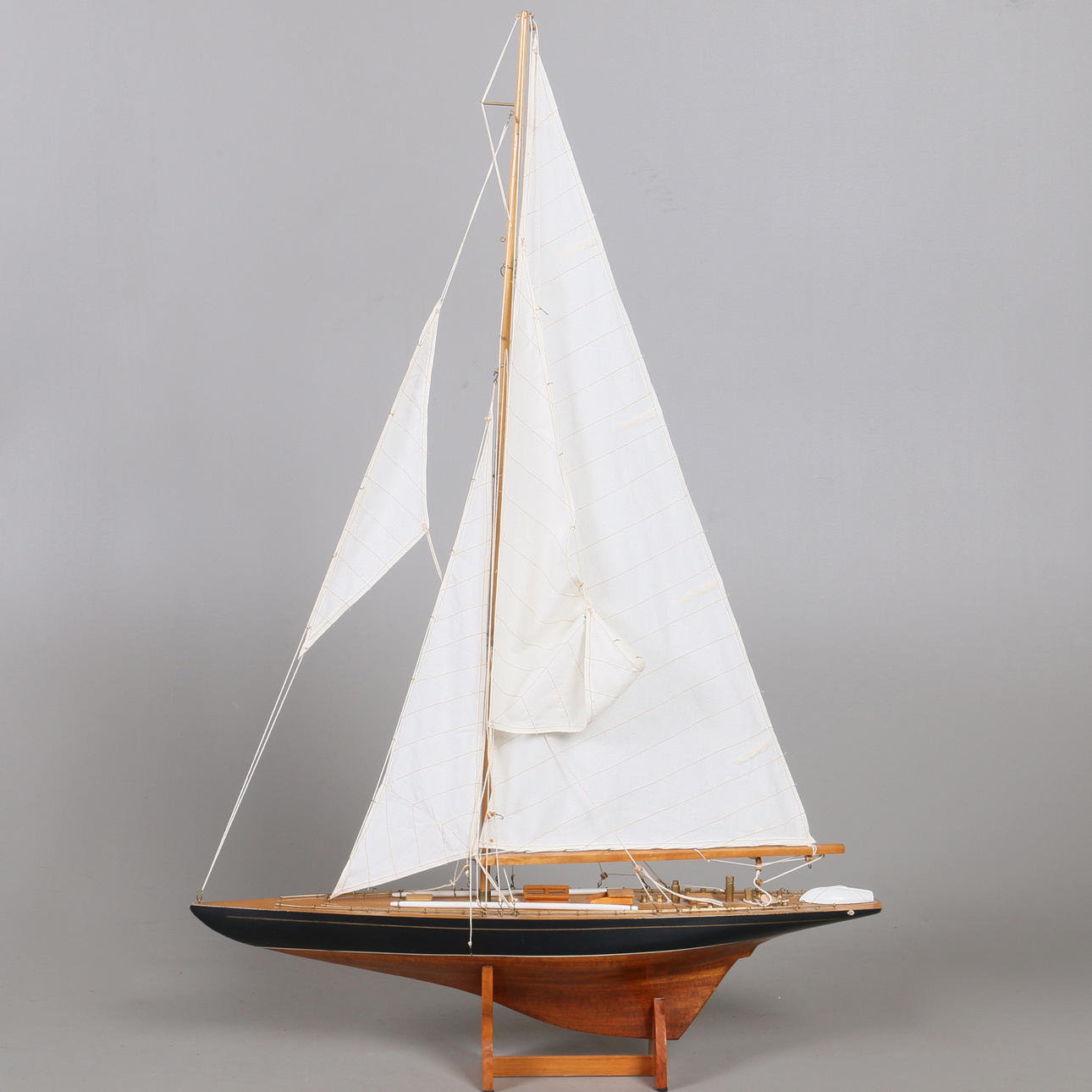 MODELLBÅT, segelbåt, 1900-tal.