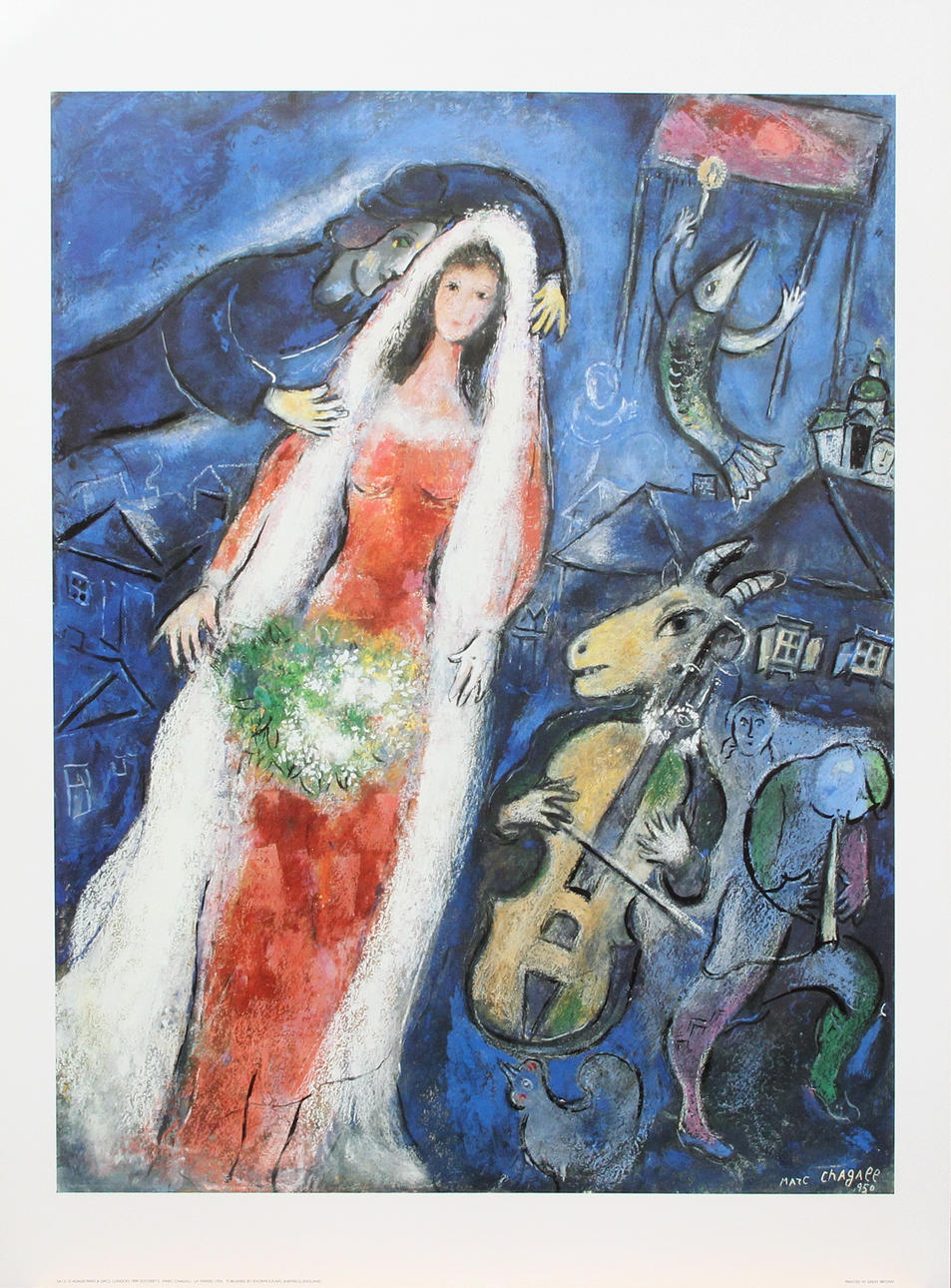 REPRODUCTION PRINT, after Marc Chagall. Art - Other - Auctionet