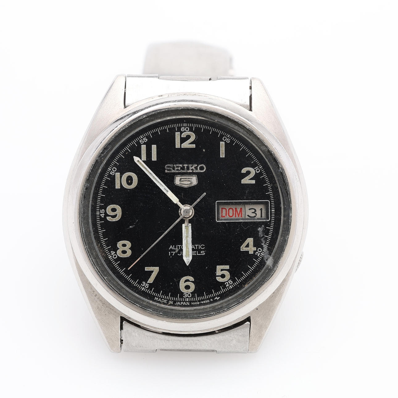 WRISTWATCH, STEEL, SEIKO, AUTOMATIC MISSION.