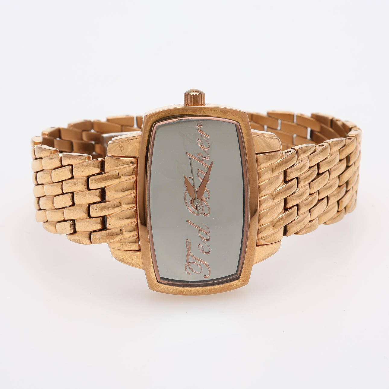 DAMARMBANDSUR, STÅL, TED BAKER, QUARTZ.