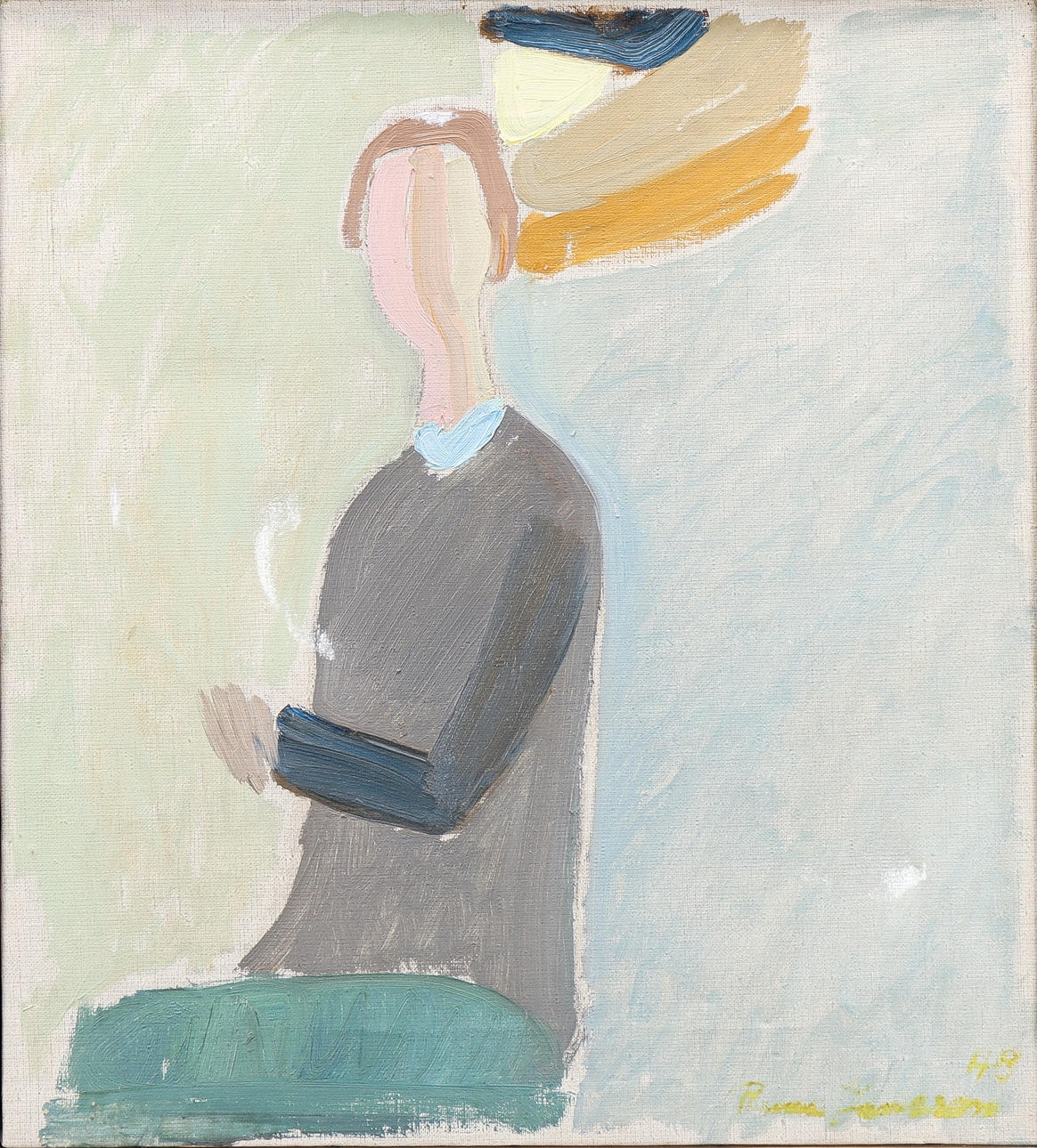 RUNE JANSSON. Porträtt, 1948.