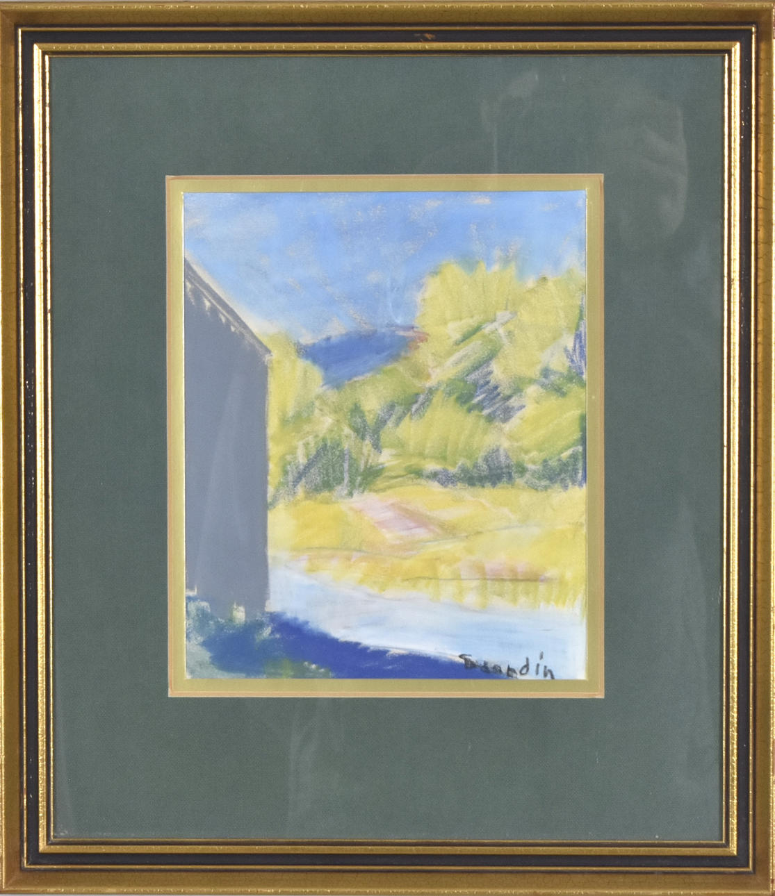 SVÄN GRANDIN. Pastel.