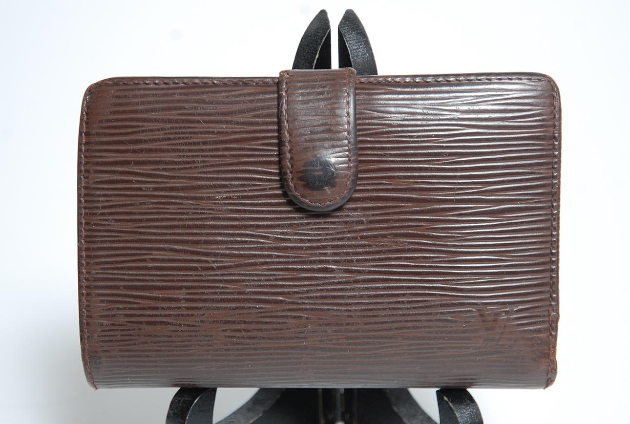 PLÅNBOK, Louis Vuitton, epi läder.