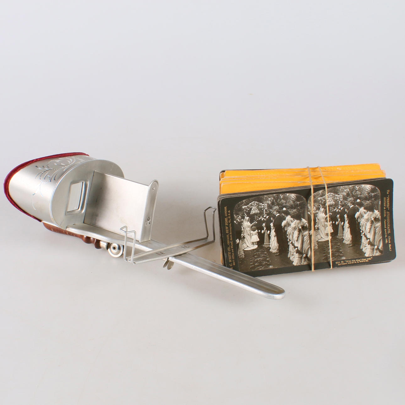 BILDVISARE, samt fotografier, "The perfecscope", H.C White Co, 1900-talets första del.