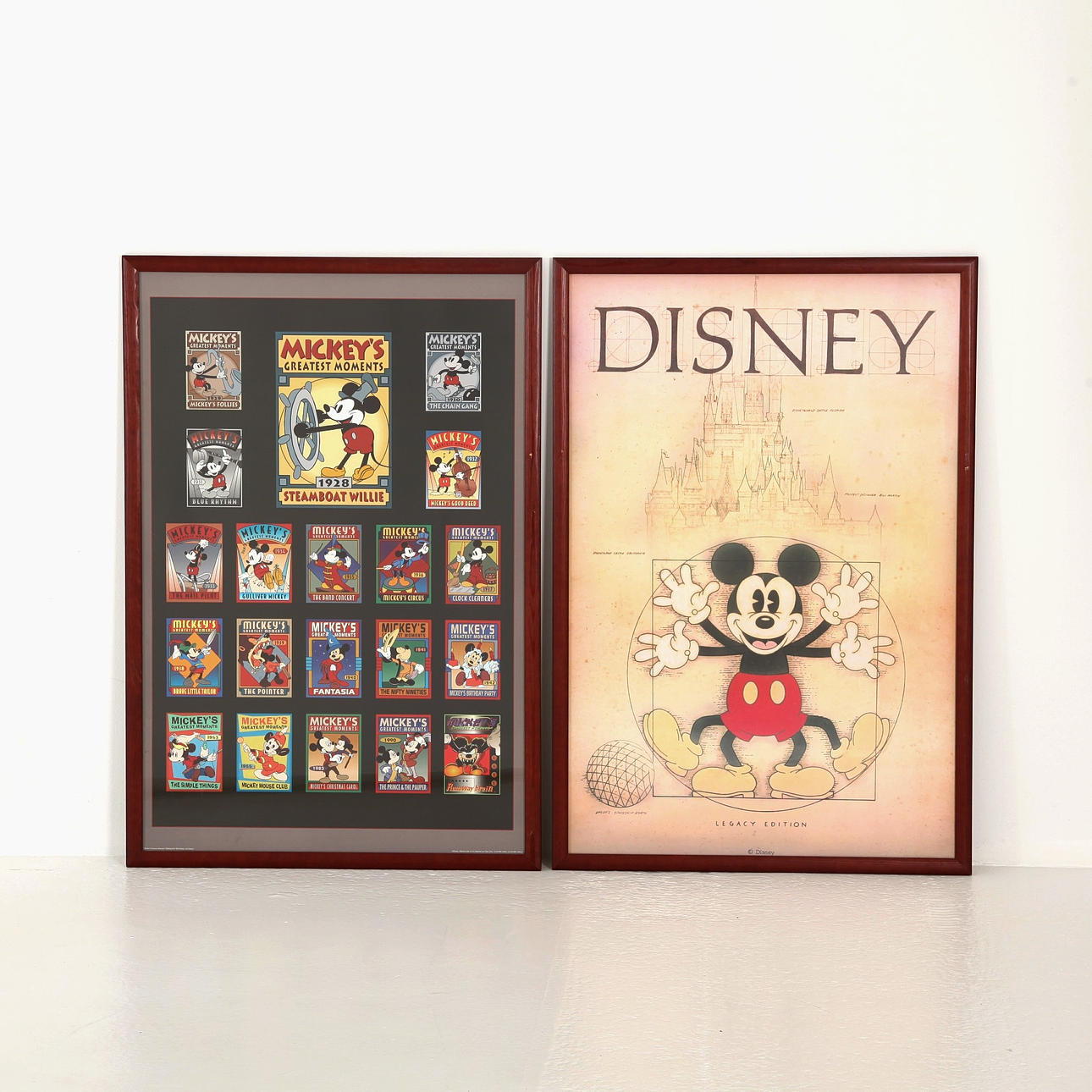 ディズニー　 ポスター mickey's greatest moments MICKEY MOUSE POSTERS, 2, 94 x 64 cm, “Legacy Edition” and