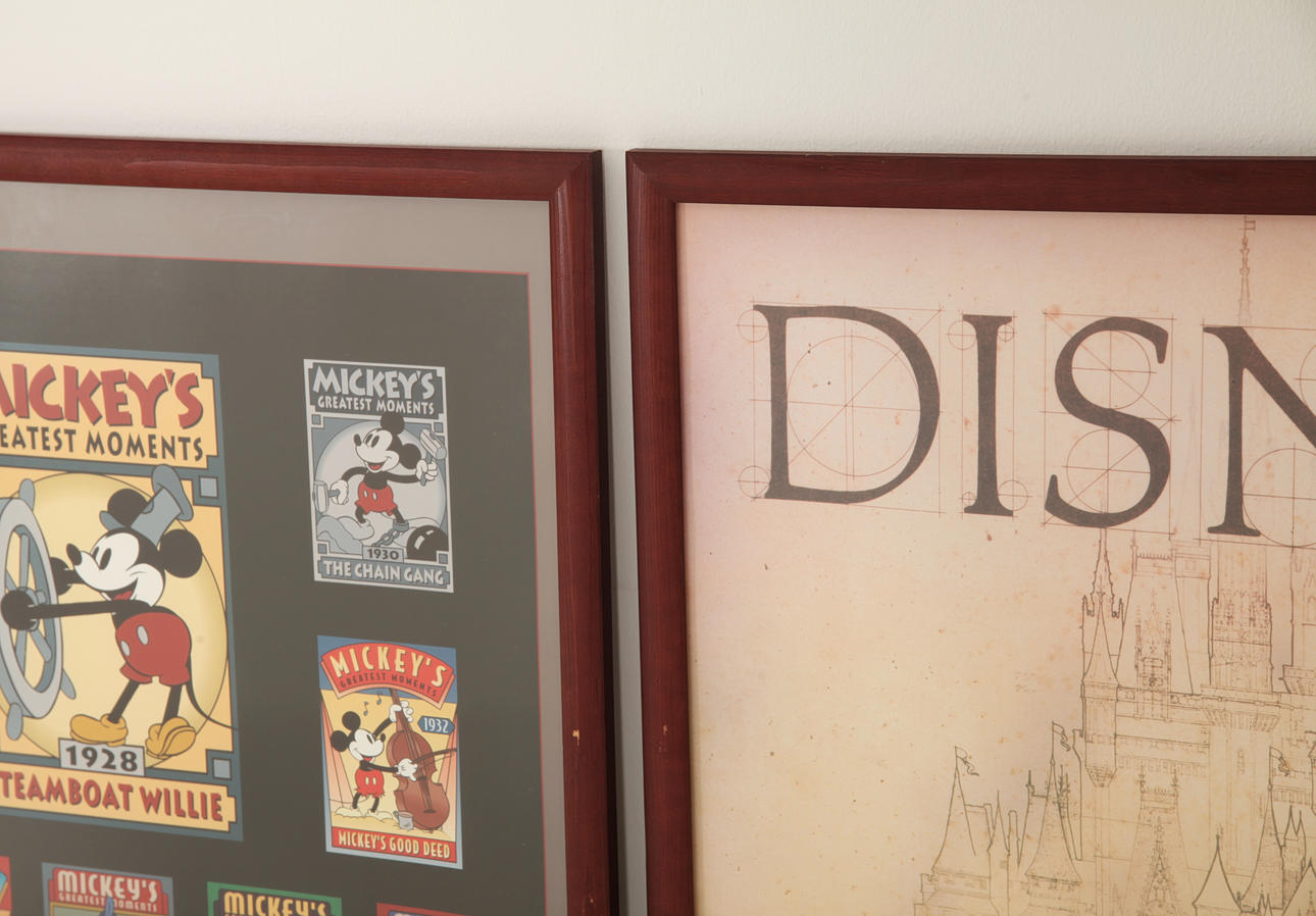 MICKEY MOUSE POSTERS, 2, 94 x 64 cm, “Legacy Edition” and