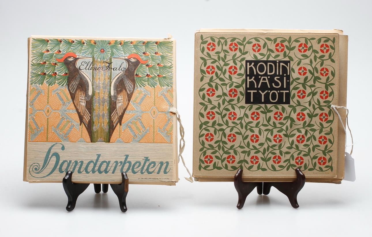 HANDARBETSMÖNSTER, Ellinor Ivalo och Ilona Jalava, Finland 1910-tal.