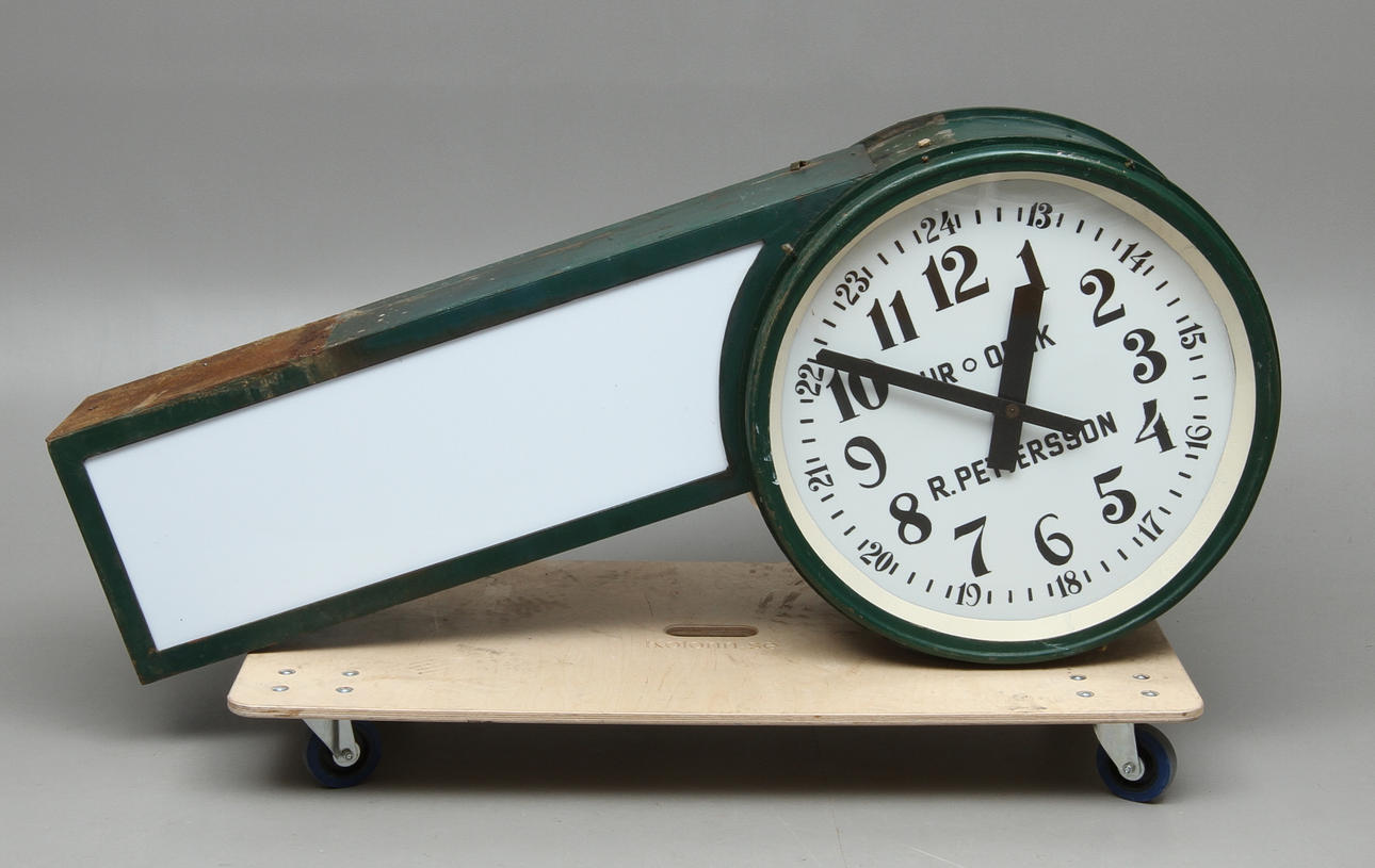 SKYLTUR "Ur o optik R. Petersson".