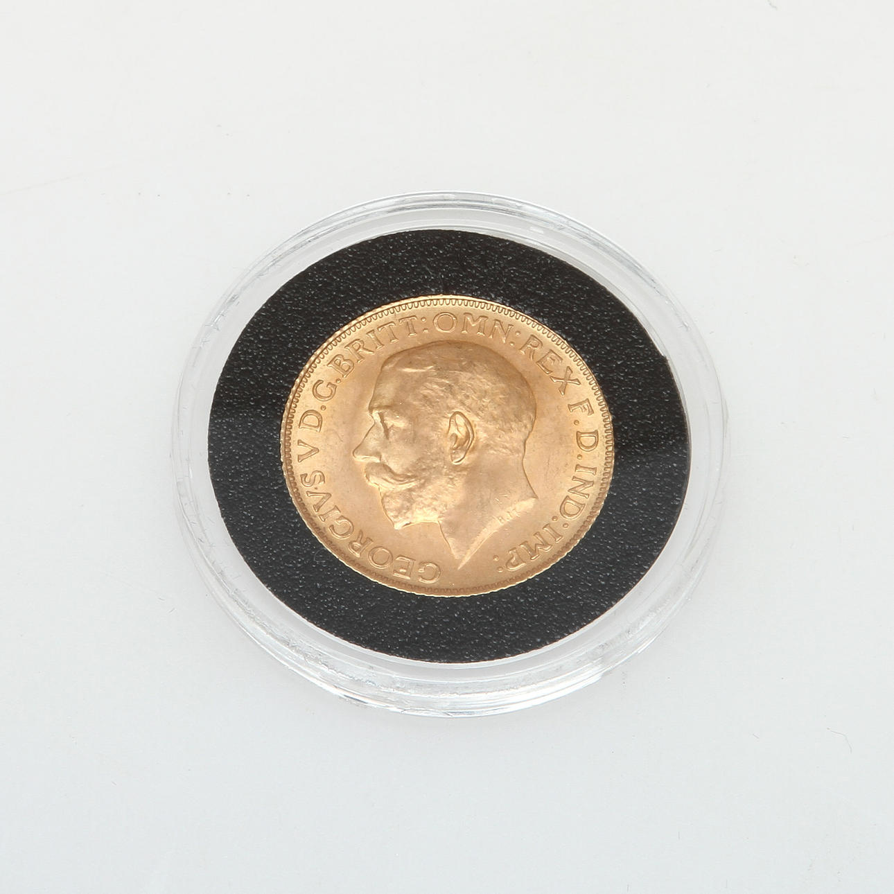 MYNT, guld, 1 Sovereign, Georg V, Storbritannien, 1925. Vikt 7,9 g.