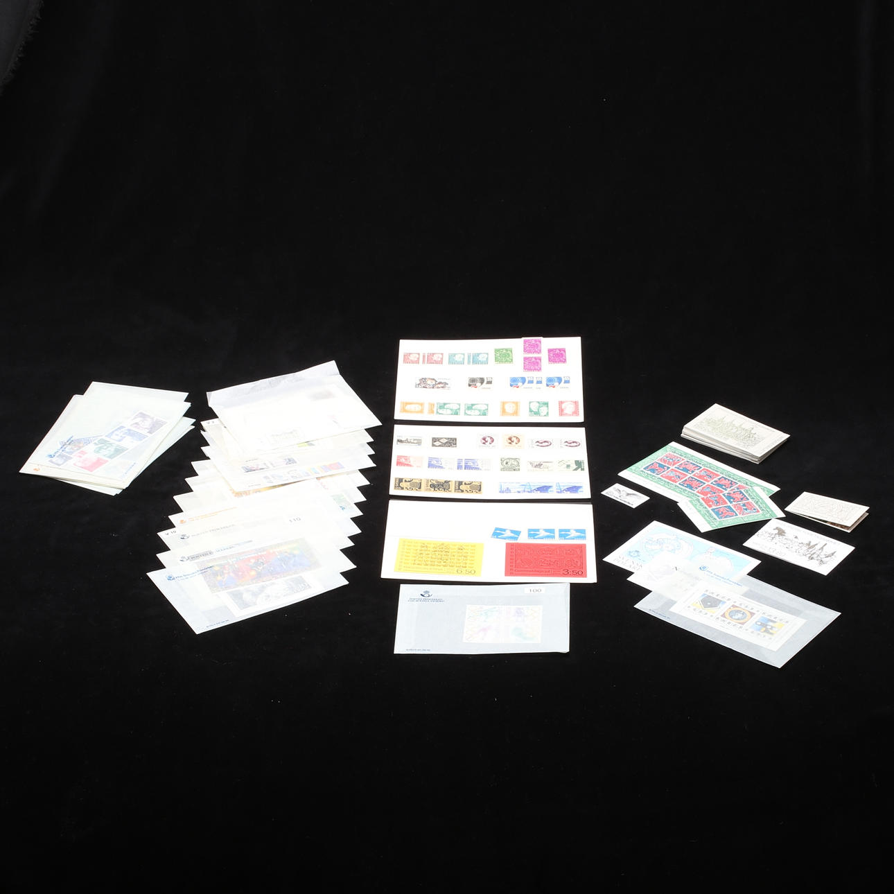 SAMLING FRIMÄRKEN, postfriska, Sverige, nominellt värde ca 1600:-.