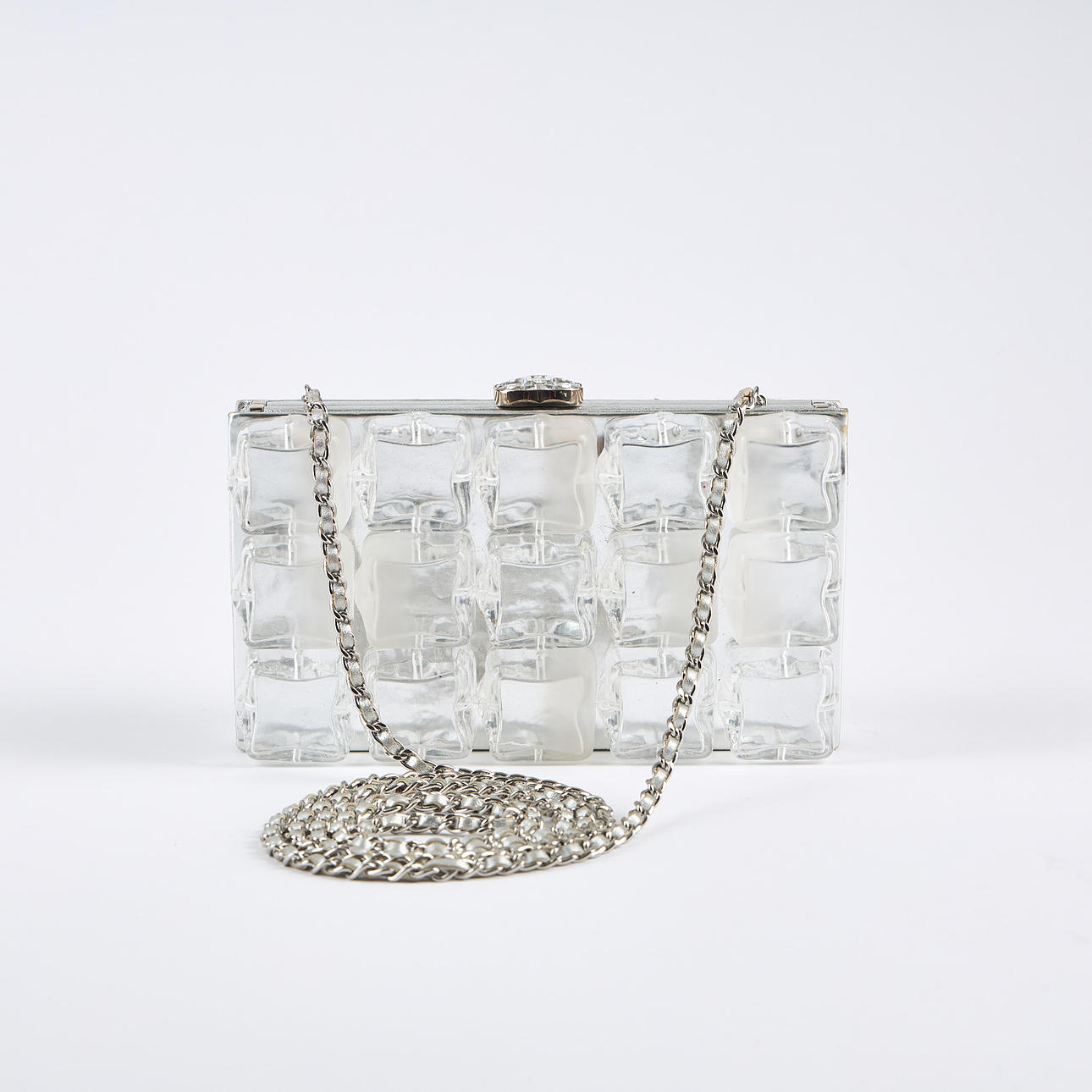CHANEL, a handbag, Ice cube hard case, 2010.