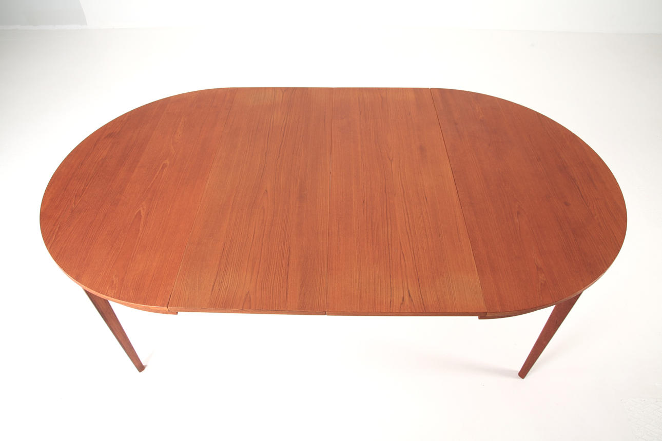 DINING TABLE WITH INSERTS, 190 cm long, teak, Sweden 1960's. Furniture ...